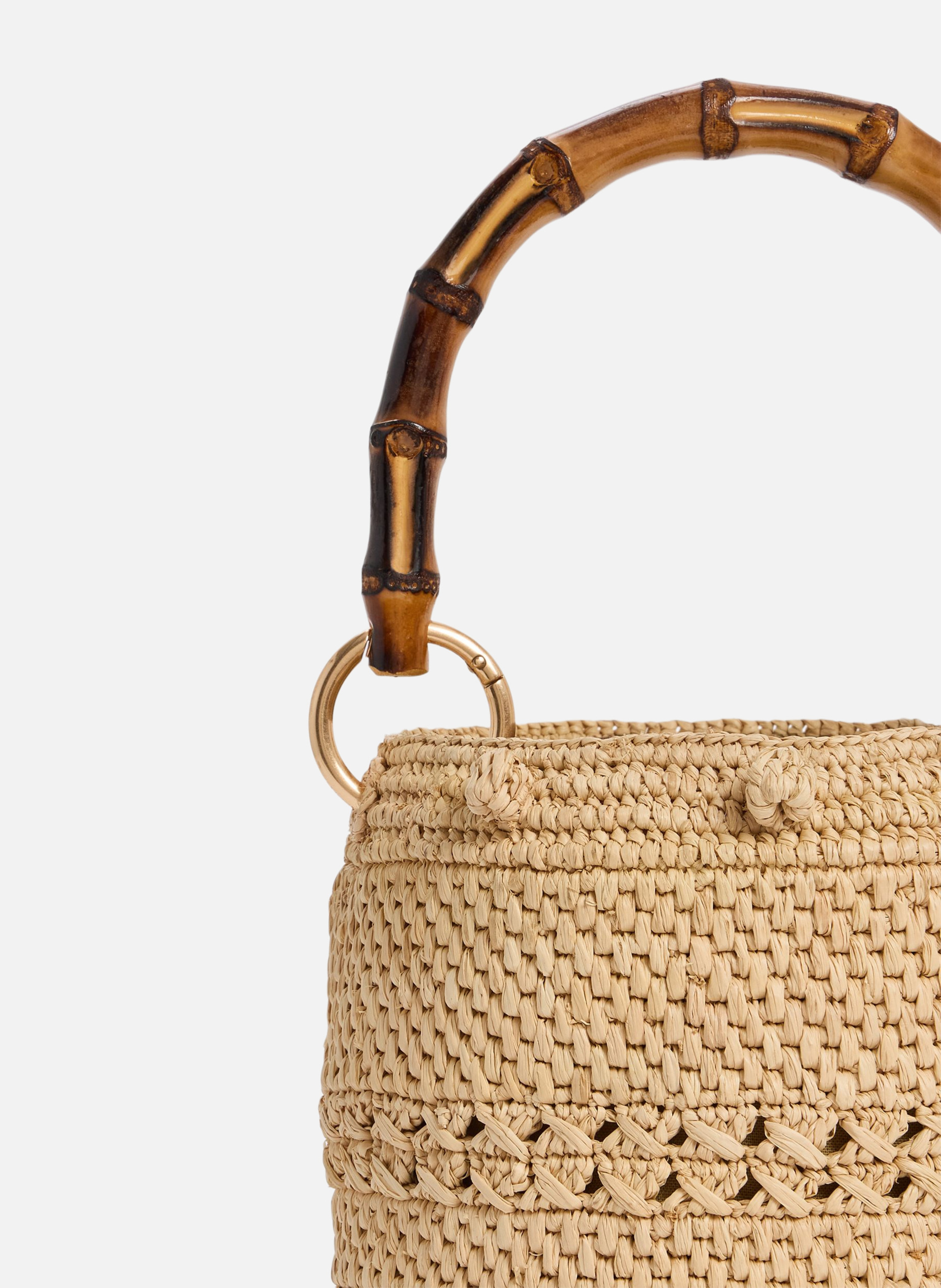 Petit sac seau VANESSA BRUNO Beige