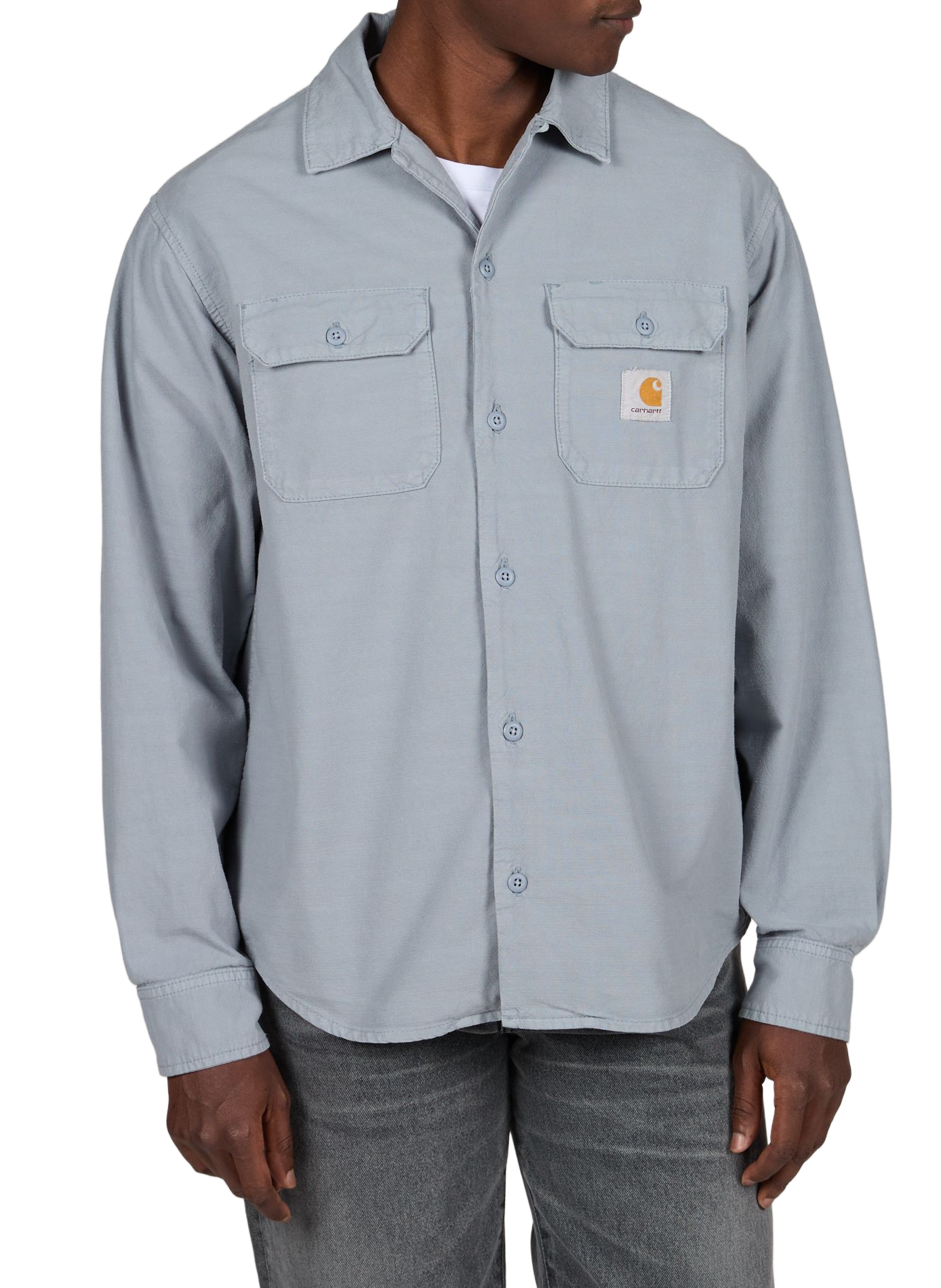 Straight shirt Kelsey in cotton CARHARTT WIP Blue