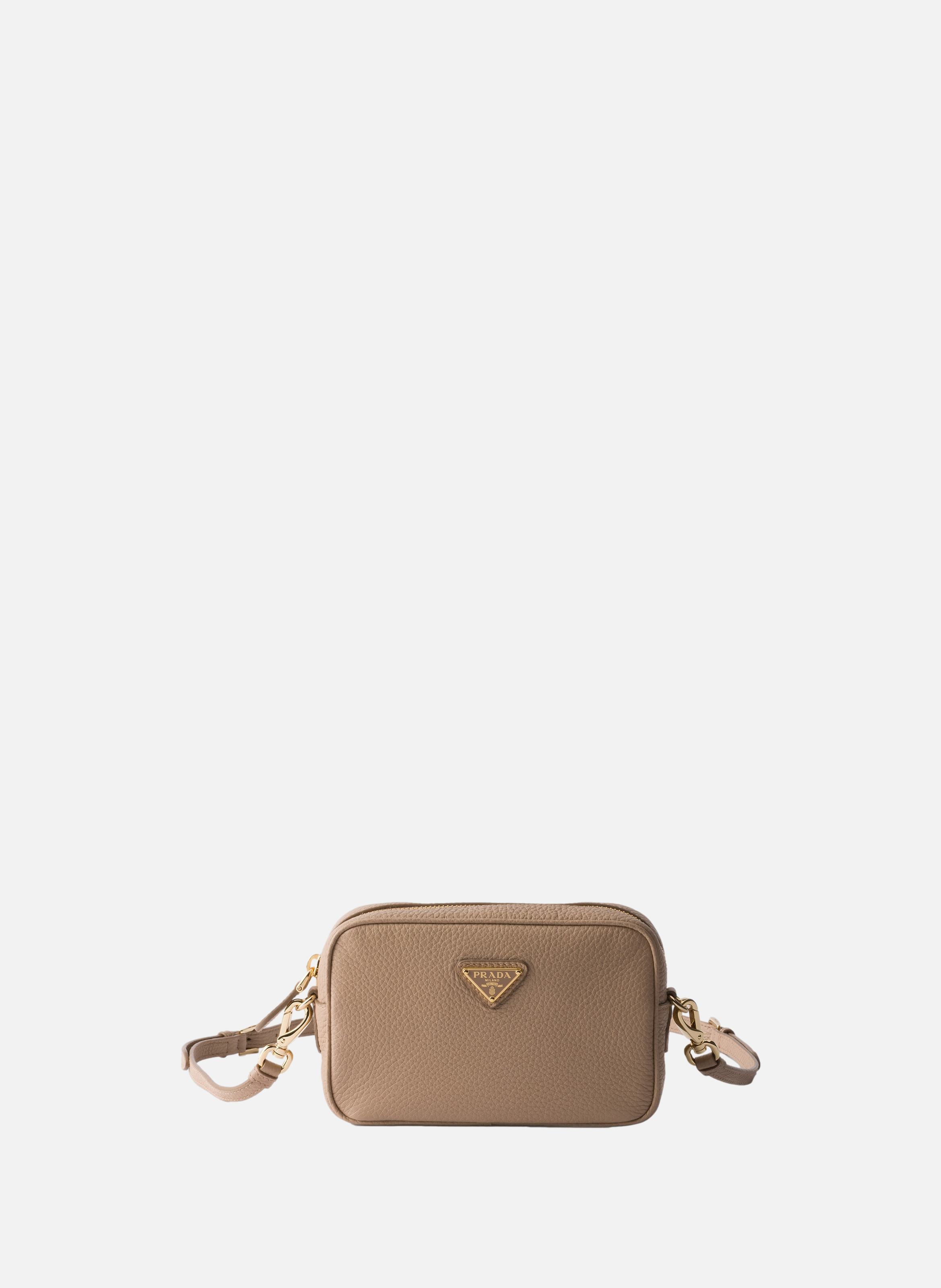 Mini sac en cuir PRADA Rose