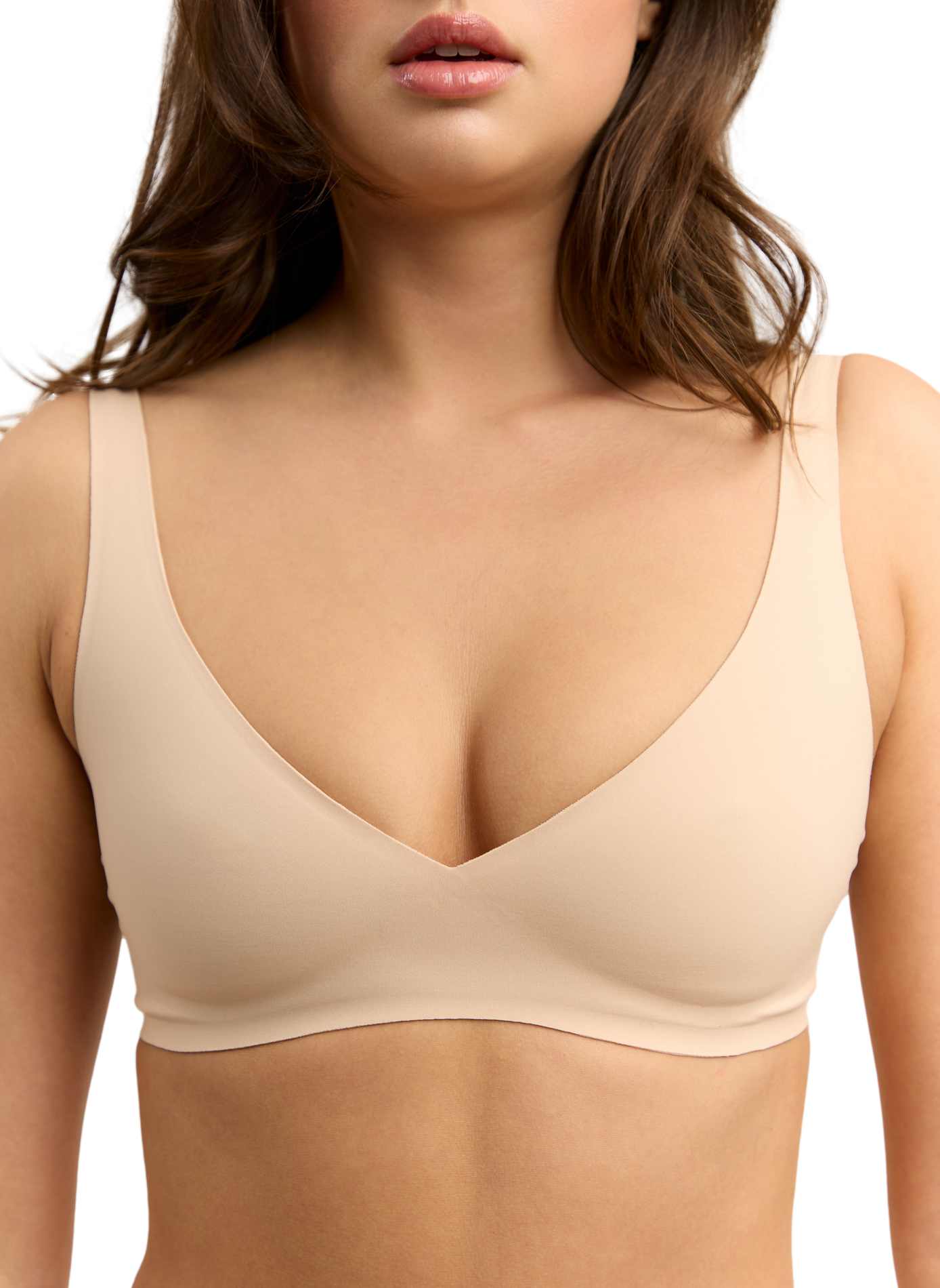 Solid push-up bra YADE Beige