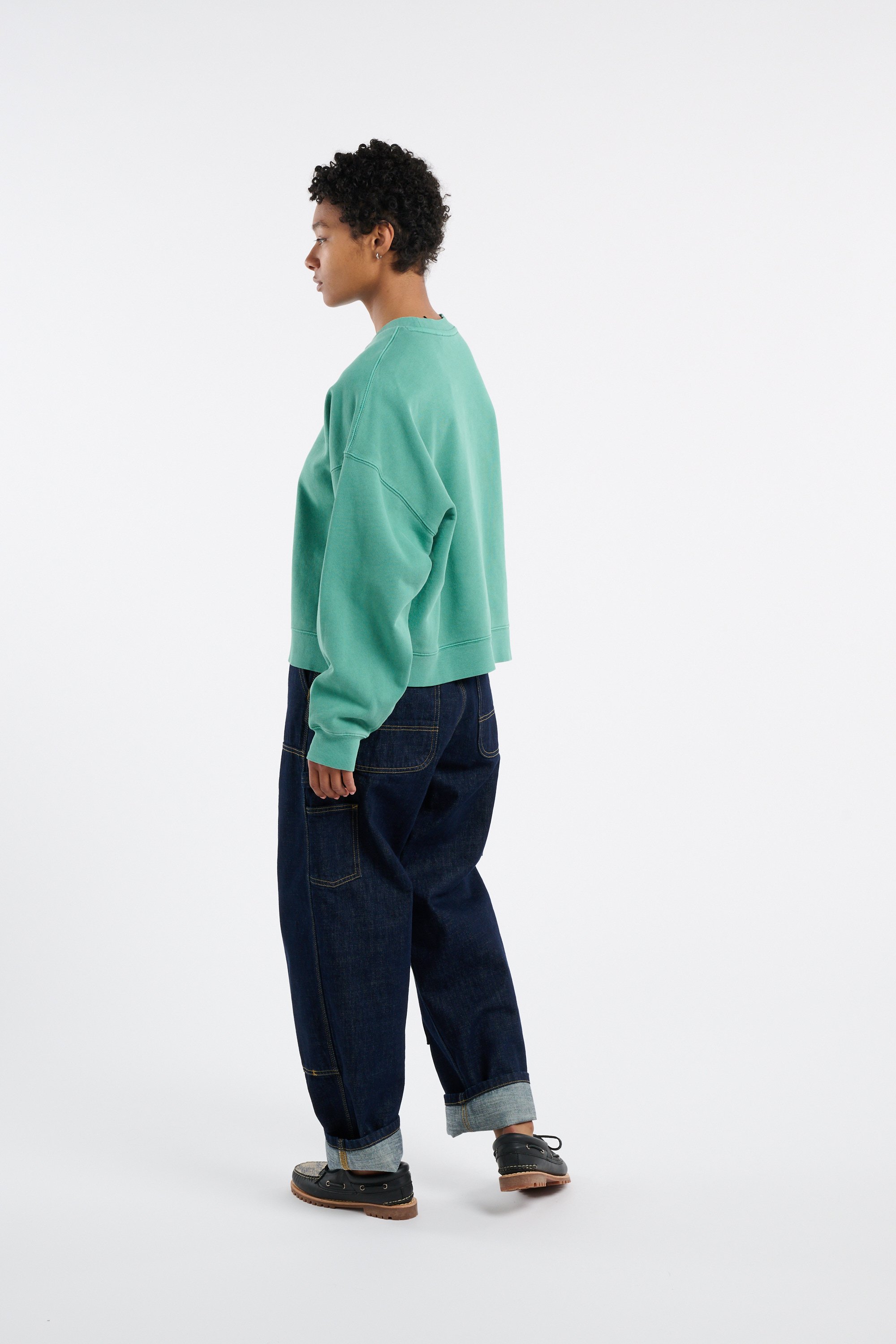 Sweatshirt w' benton sweat CARHARTT WIP Vert