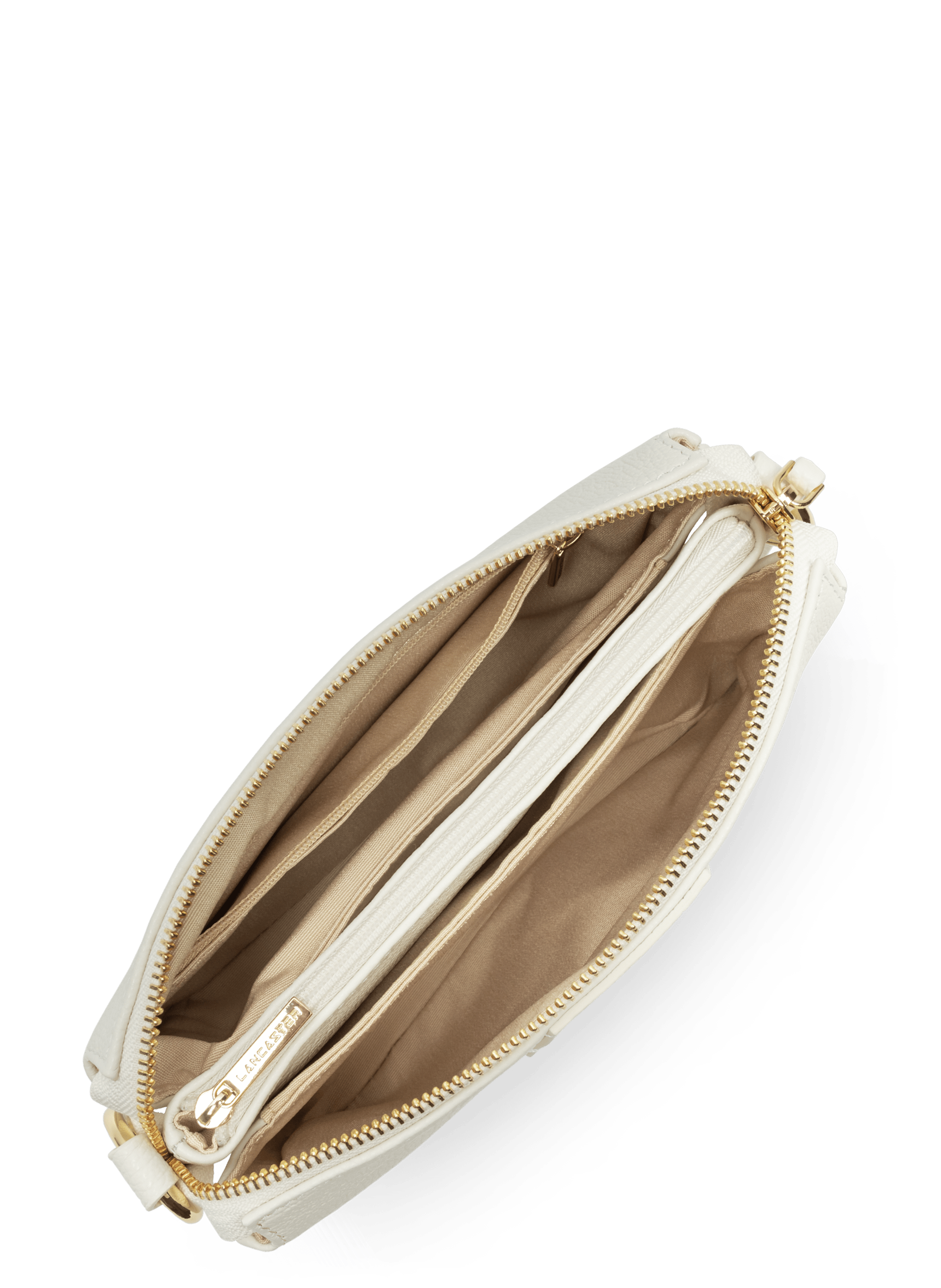 M clutch - dune LANCASTER White