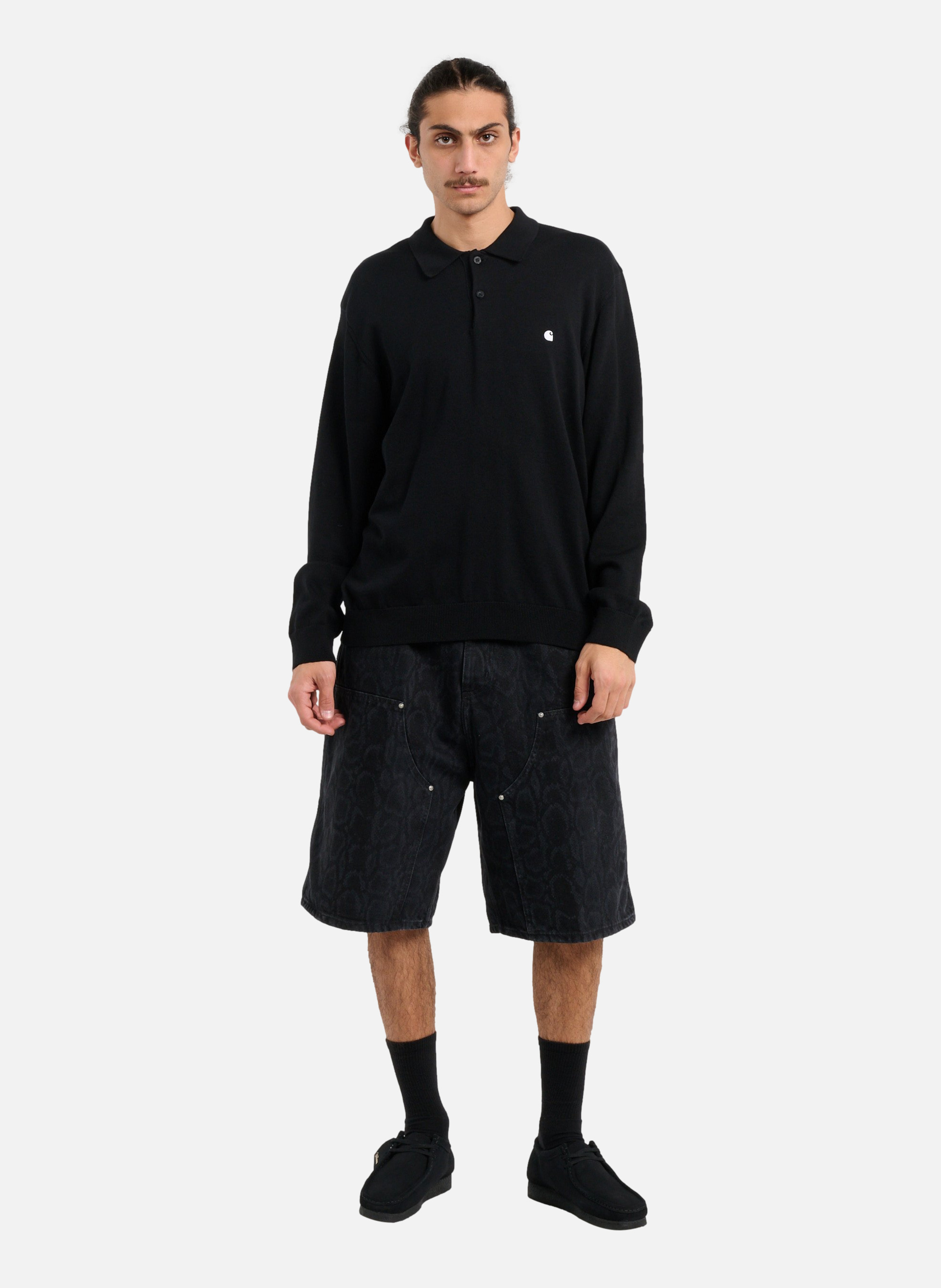 Short og double knee short | Noir CARHARTT WIP Homme