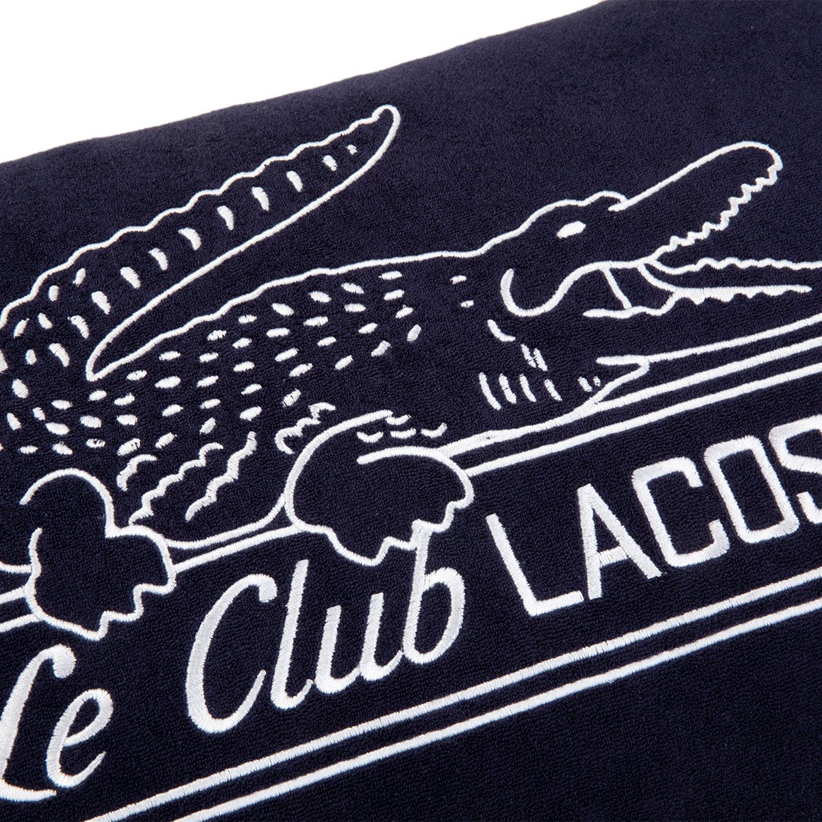 Housse de coussin en eponge, l le club LACOSTE HOME Bleu