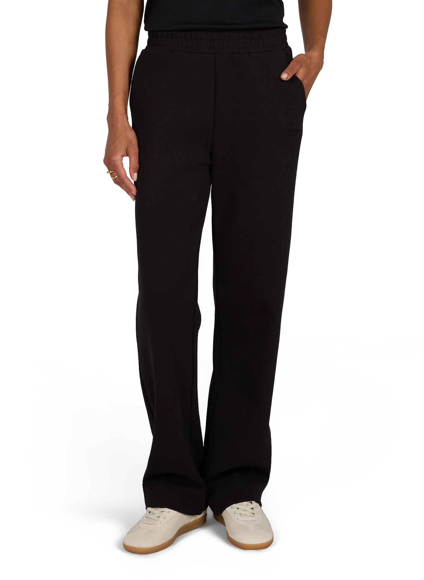 Jogging aus gemischter Baumwolle GUESS Schwarz