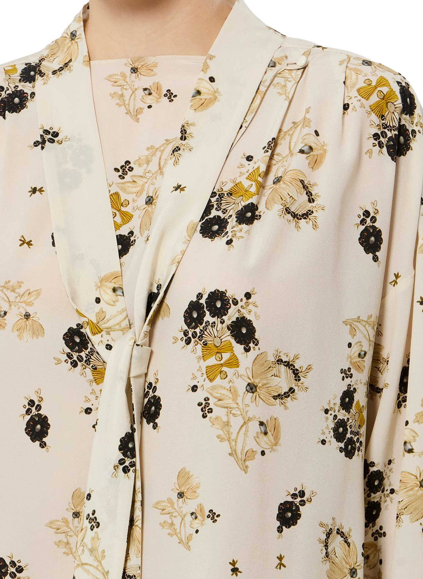 Langarmbluse Fedry aus Seidenmischung ISABEL MARANT Weiss