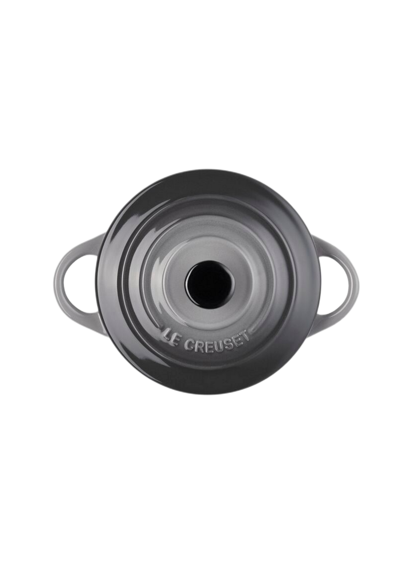 Mini-Kochtopf aus Keramik LE CREUSET Grau