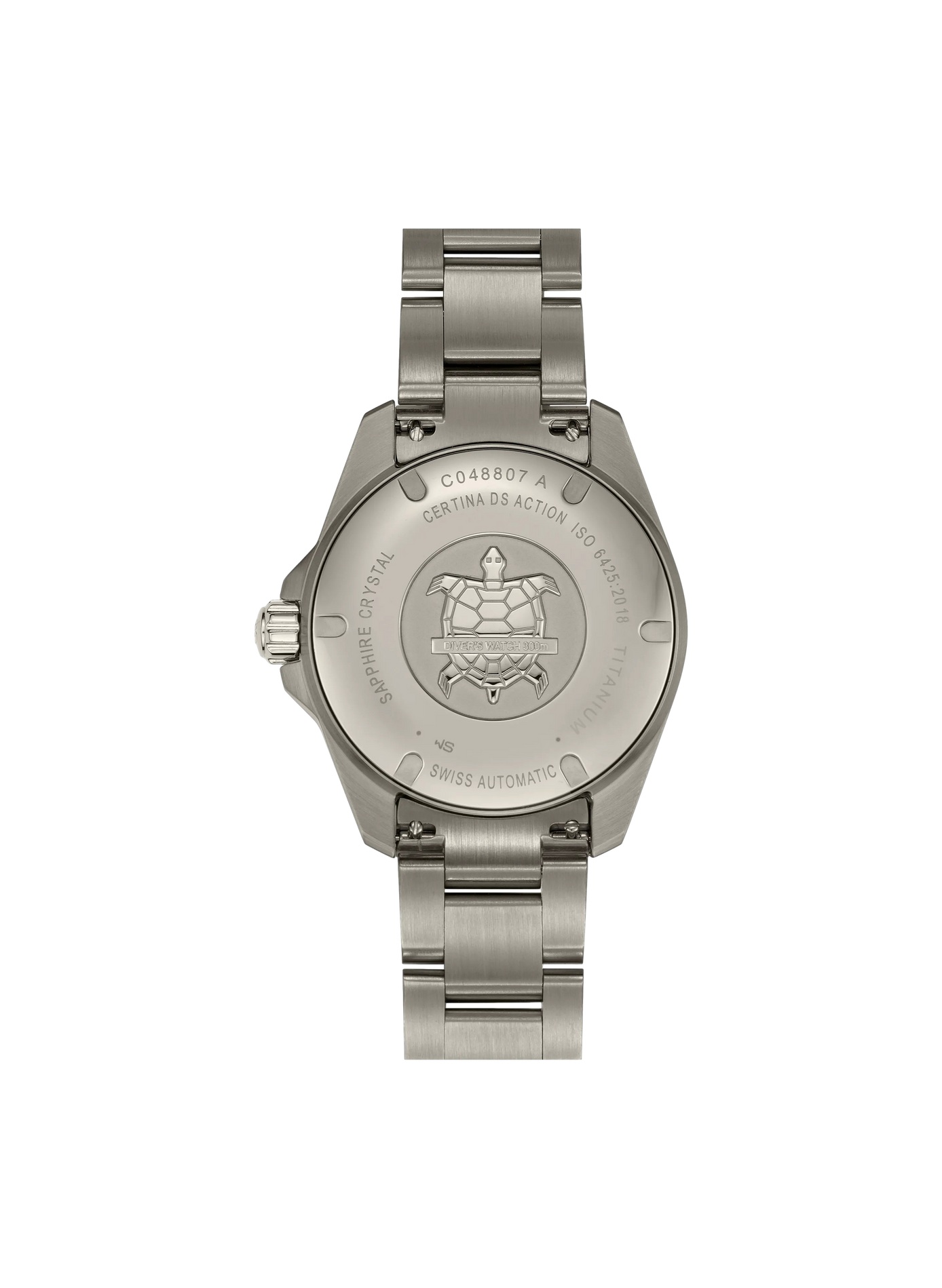 Montre automatique DS ACTION DIVER en titane CERTINA Bleu