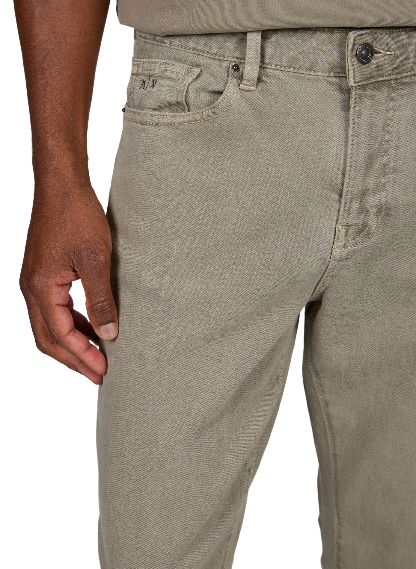 Armani Exchange Slim Fit Jeans XM000070 AF27185 ARMANI EXCHANGE Beige