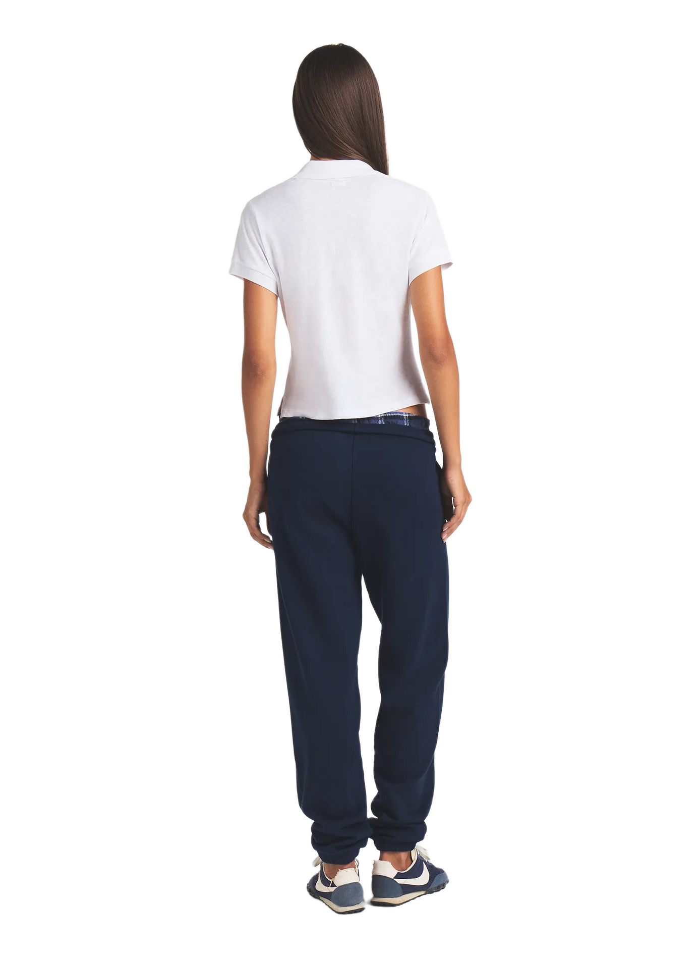 Katoenen poloshirt met korte mouwen SKIMS Wit