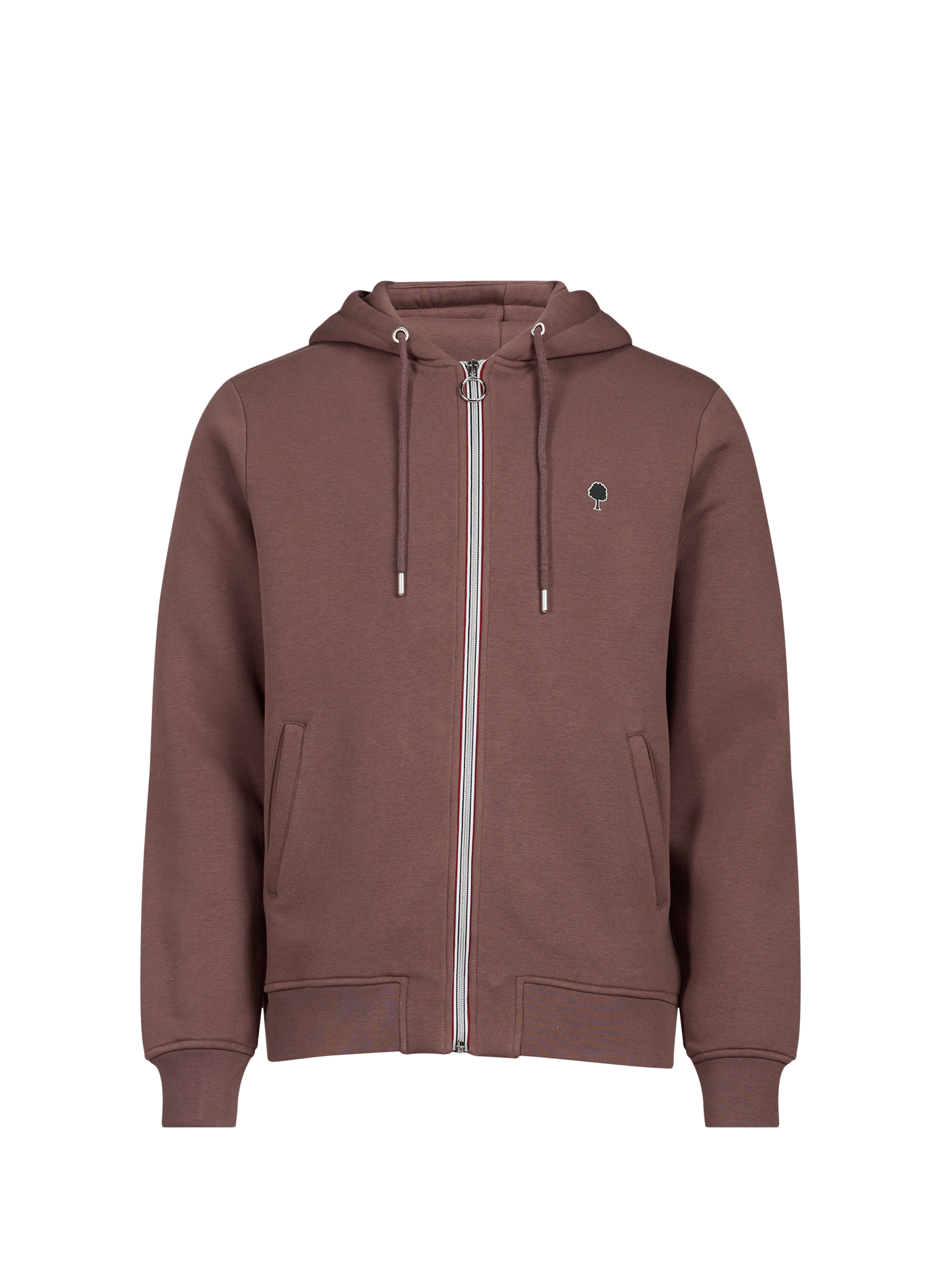 Kapuzen-Sweatshirt aus Baumwollmischung FAGUO Rot