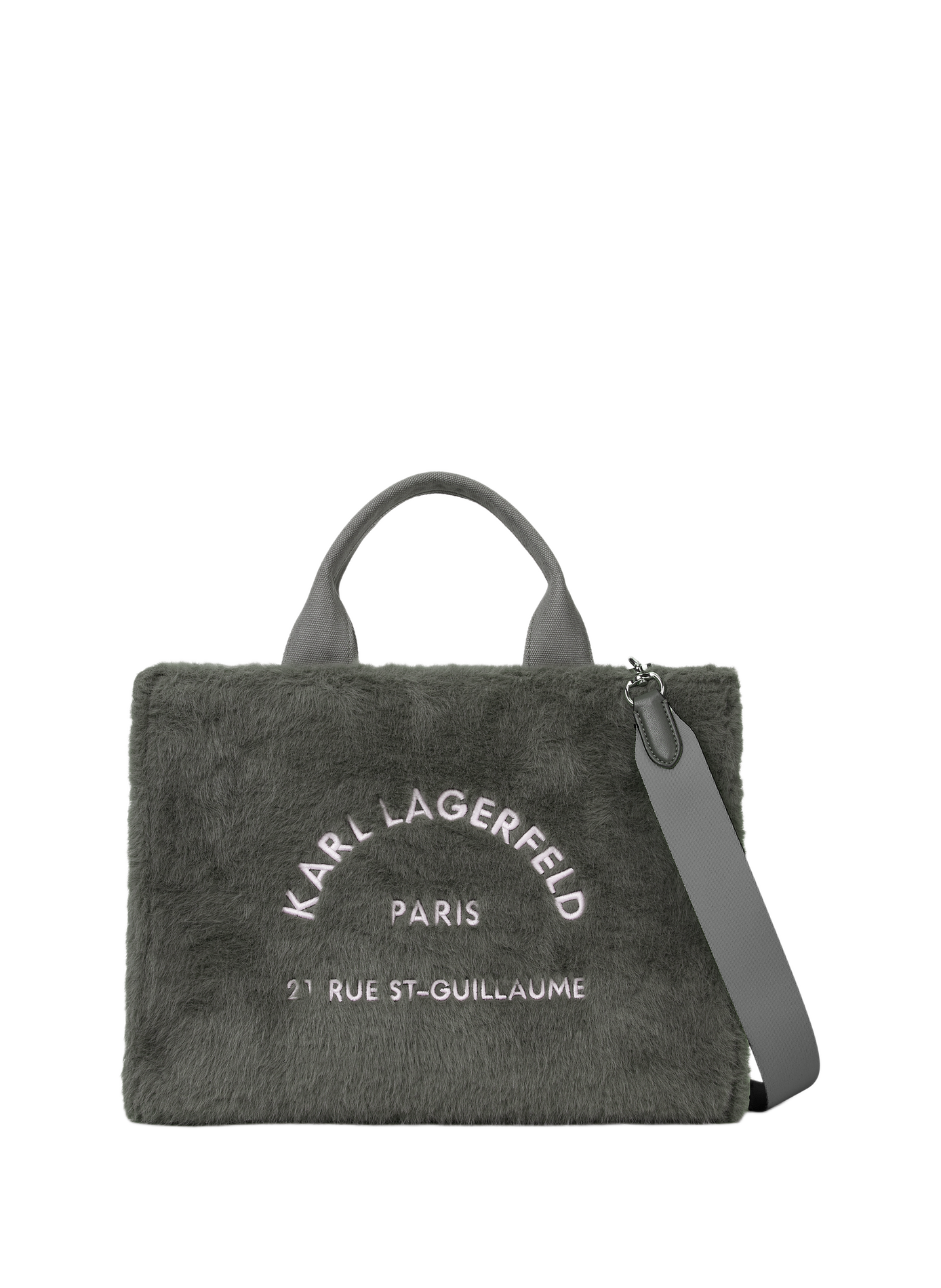 Handtasche K/RSG Square KARL LAGERFELD Grau