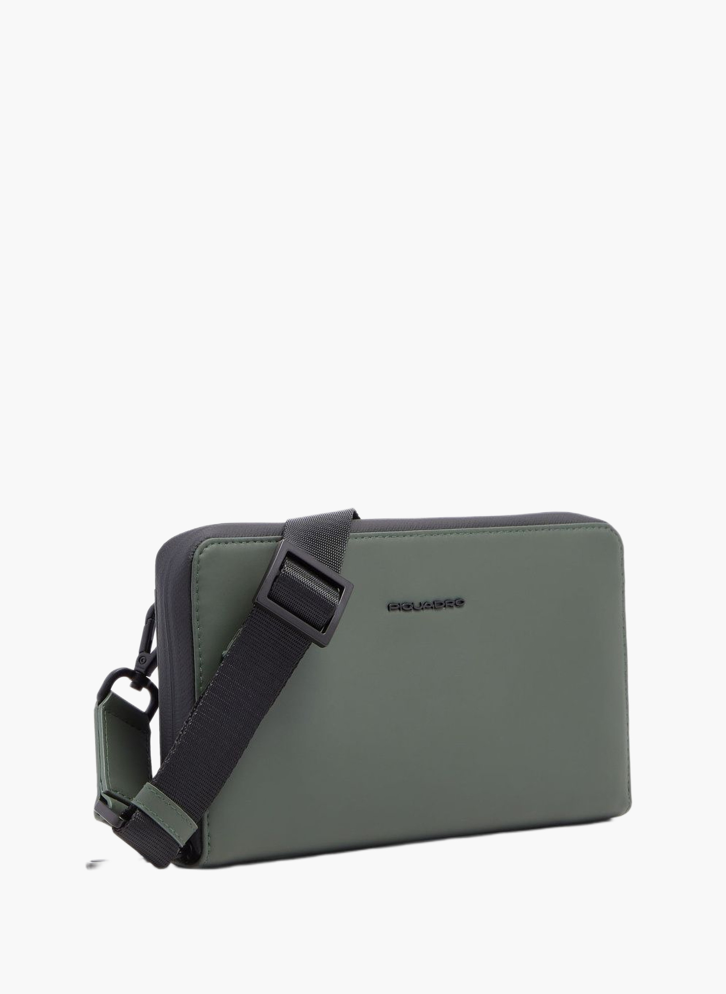 Handtas met afneembare schouderriem PIQUADRO Groen