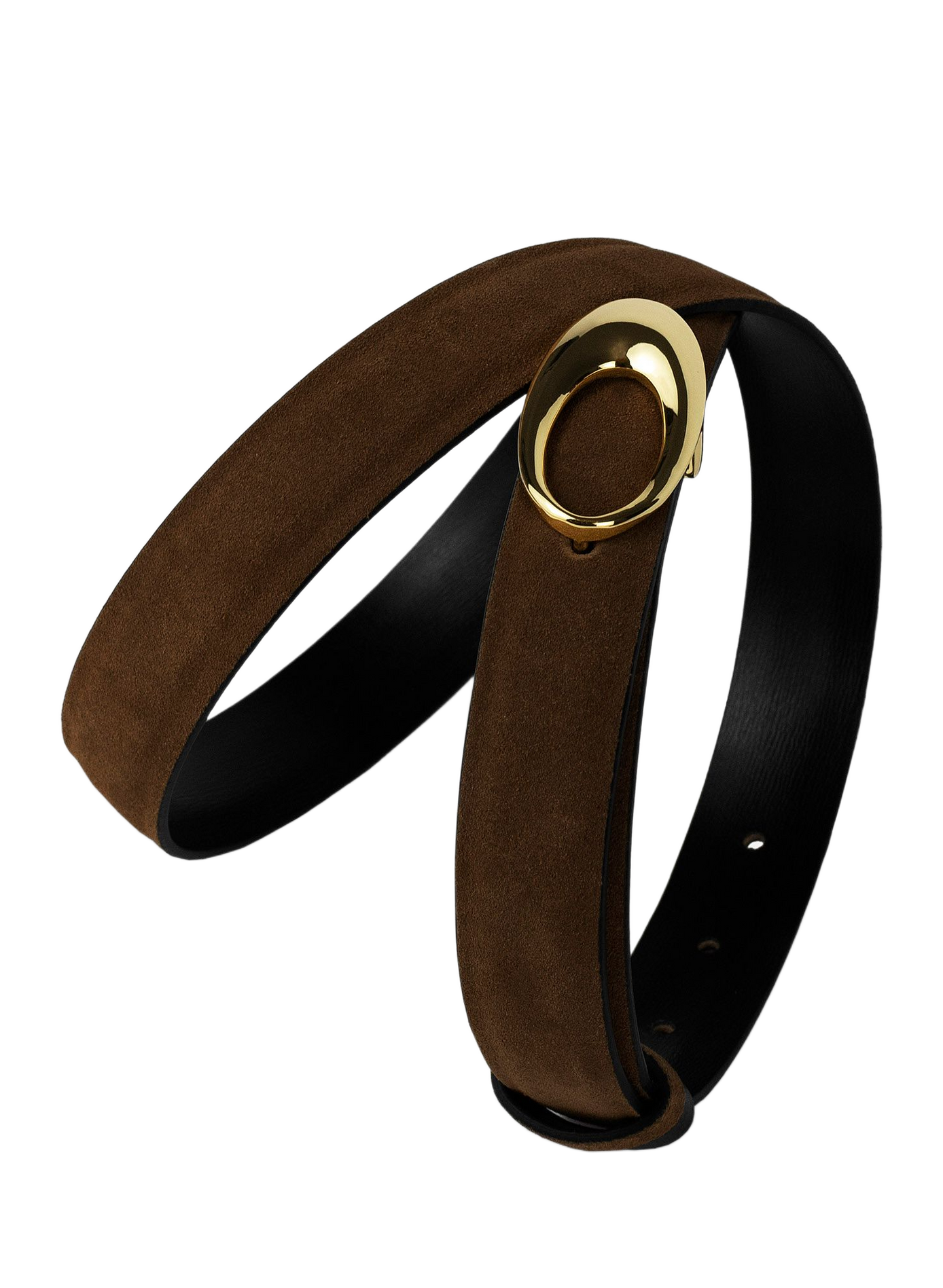 Noa reversible calfskin leather belt MAISON MAESTOSO Multicolour