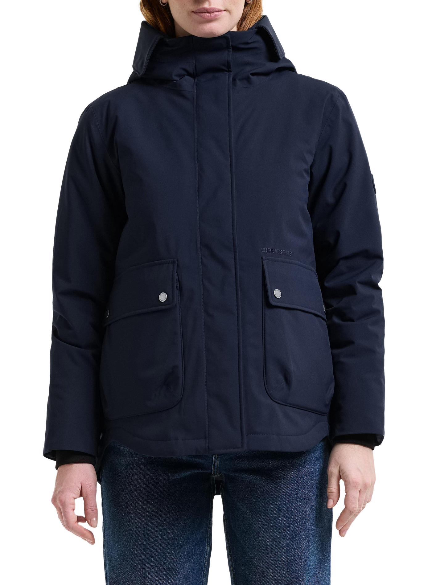 Daniella quilted windbreaker jacket DIDRIKSONS Blue