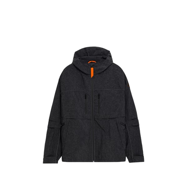 Coupe-vent Aex à capuche ripstop imprimé Coupe-vent Aex à capuche ripstop imprimé