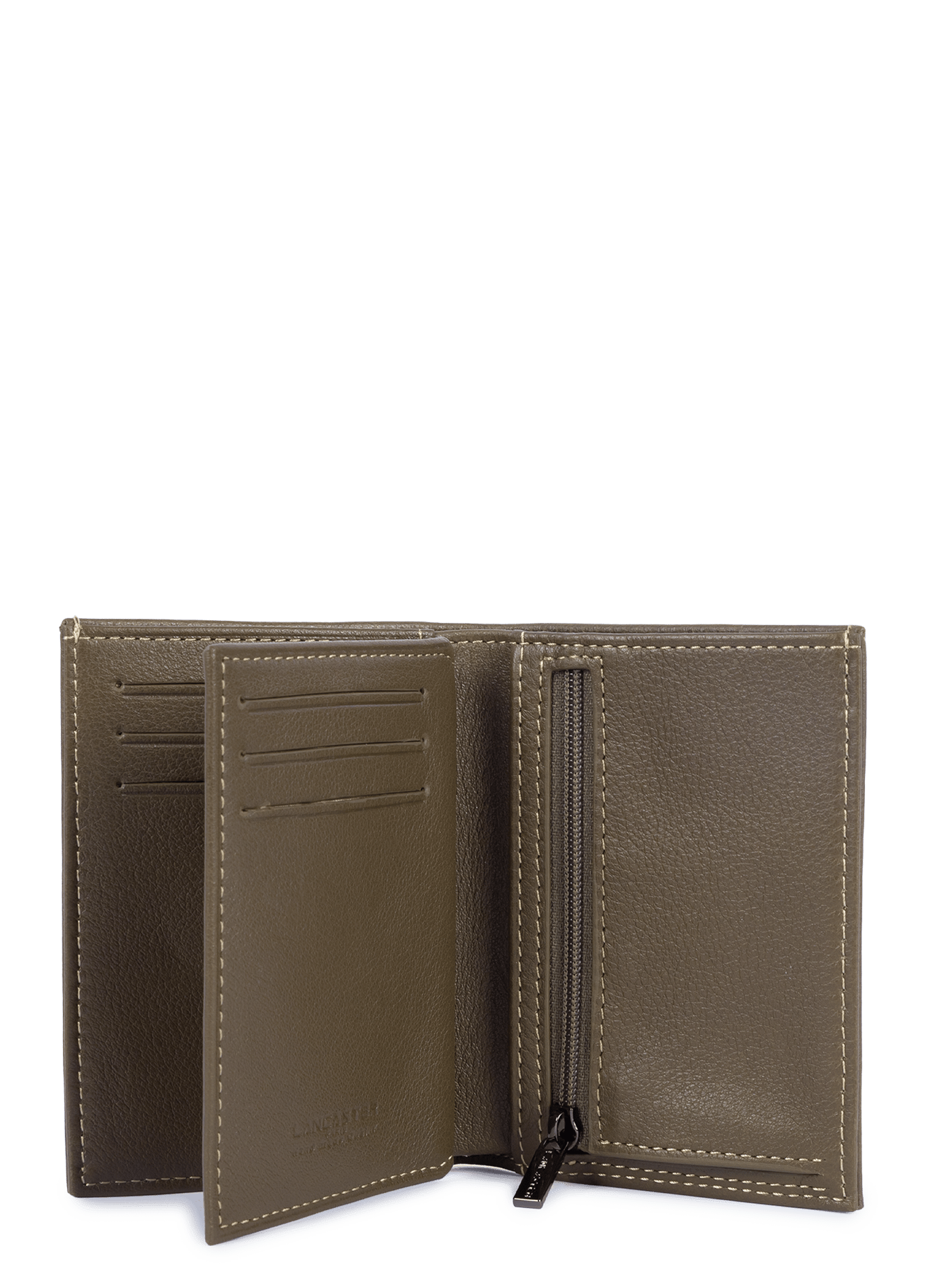 Portefeuille - soft vintage LANCASTER Kaki