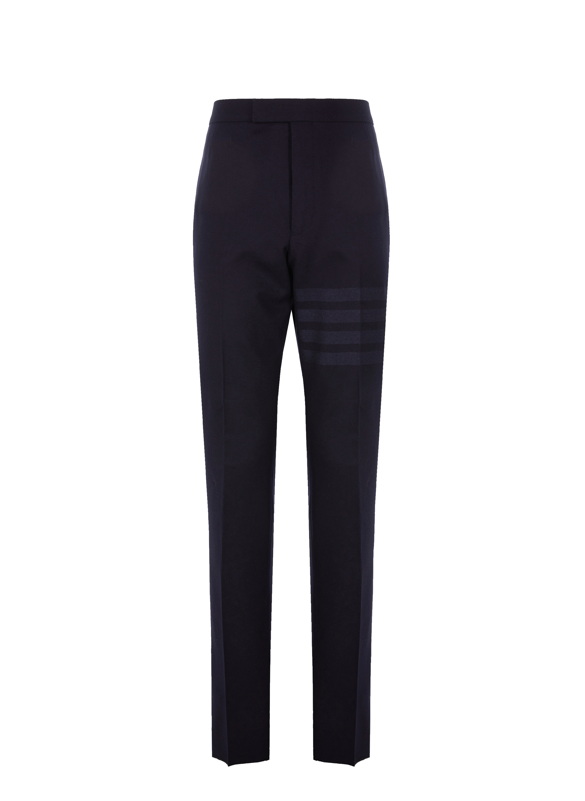 Pantalon cigarette en laine et cachemire mélangés