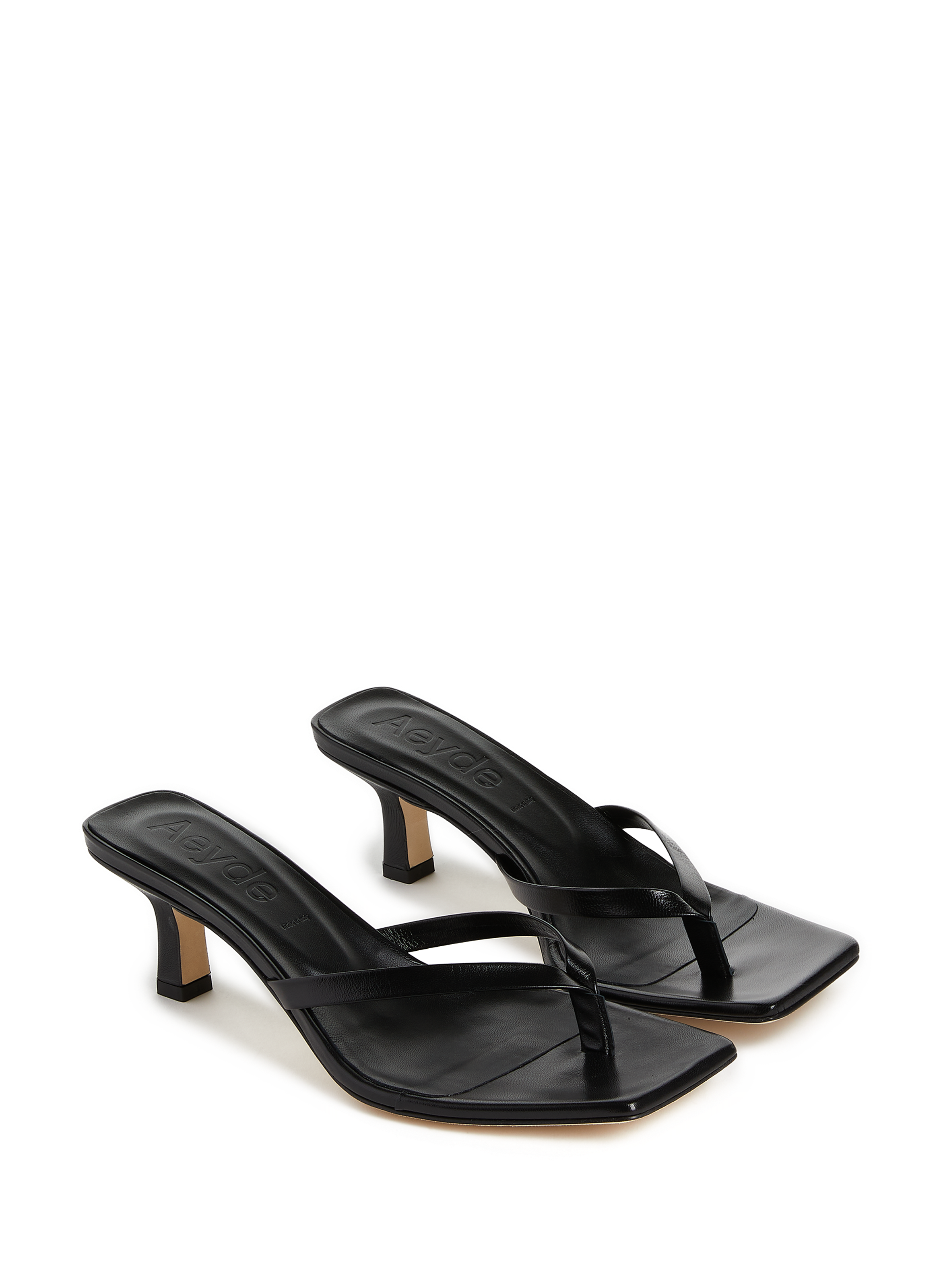 Sandales Wilma en cuir nappa