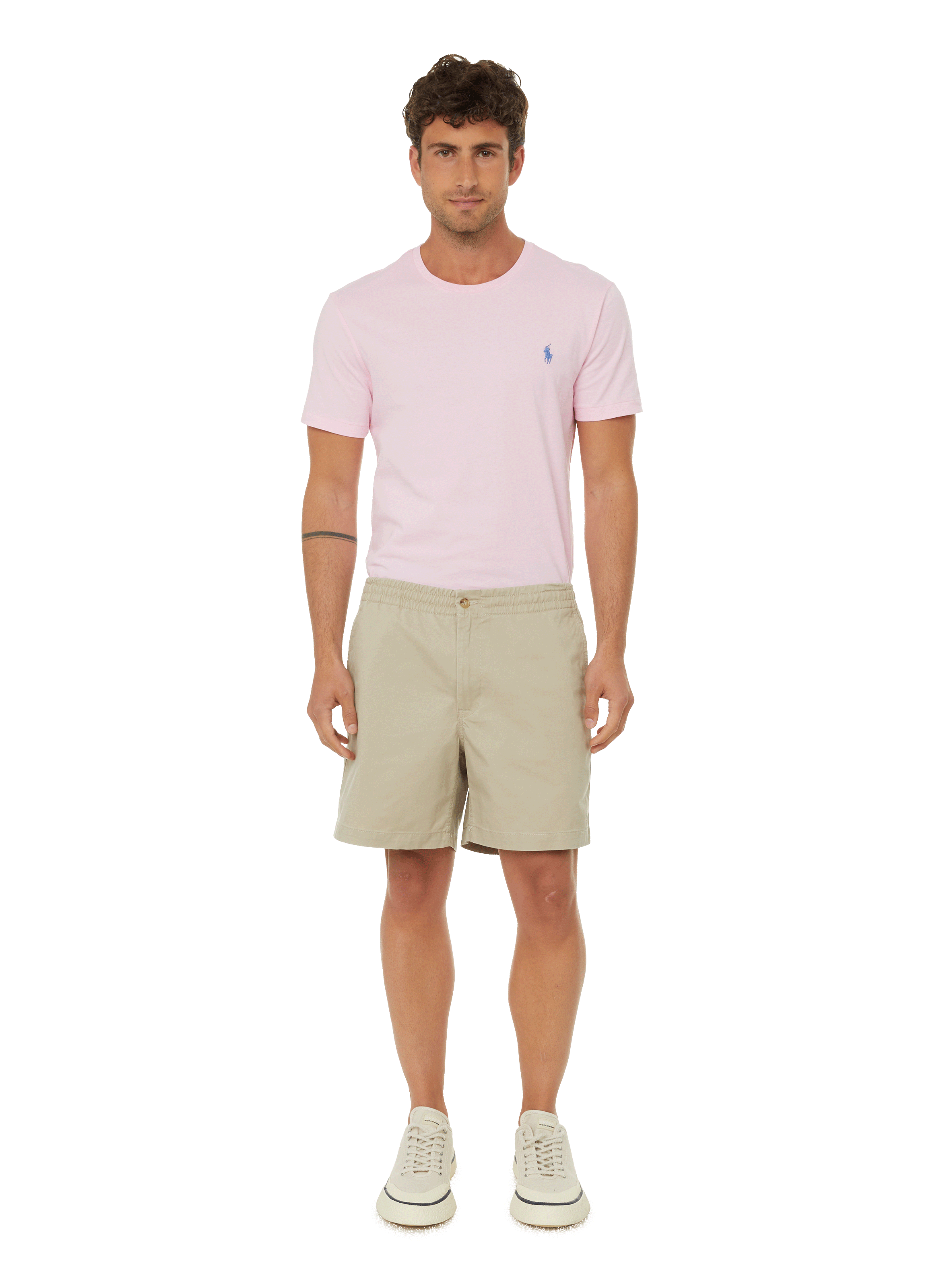 Slim cotton T-shirt POLO RALPH LAUREN Pink