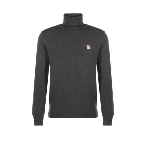 Pull écusson renard