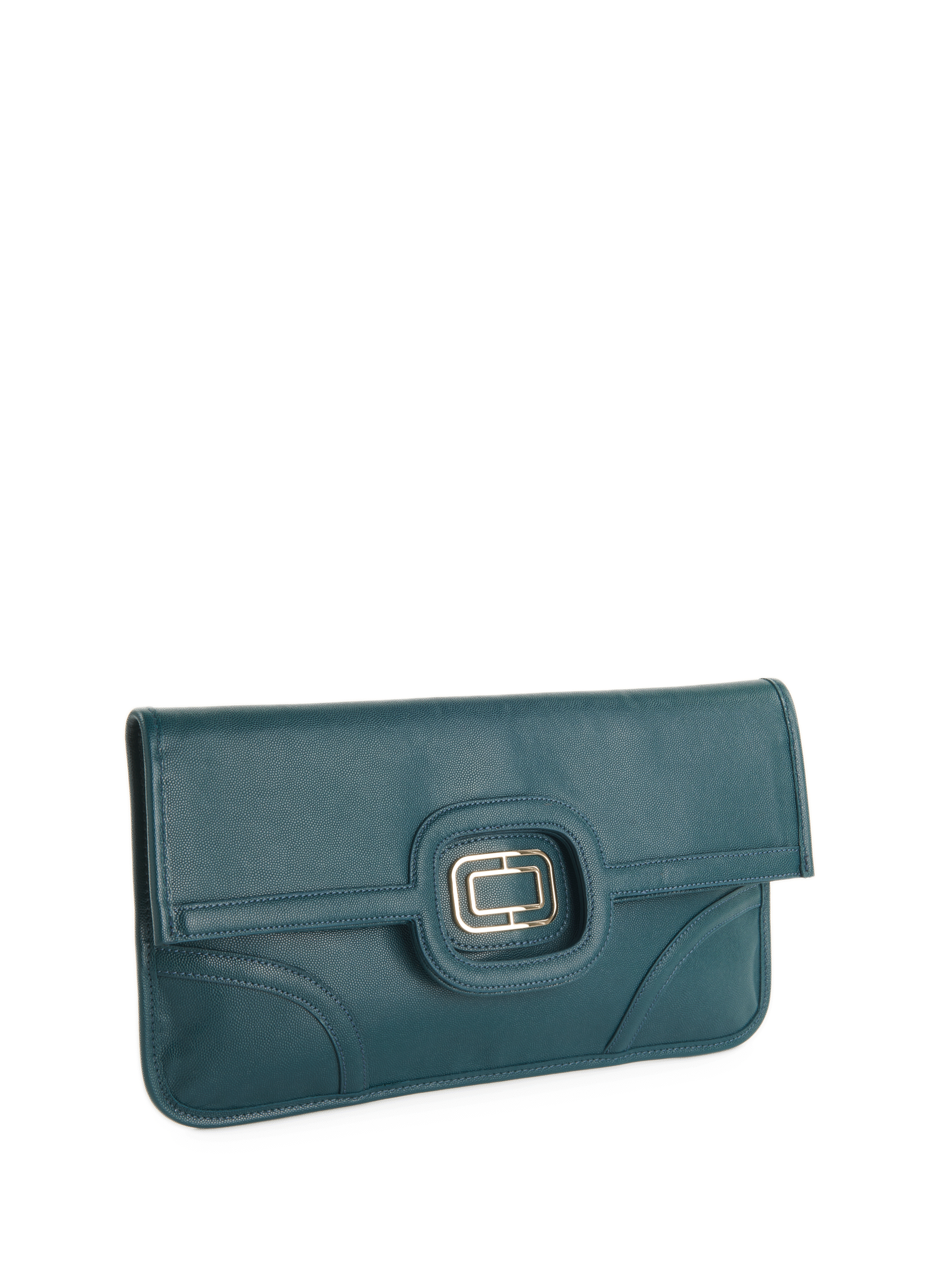 Leather clutch SAISON 1865 Green