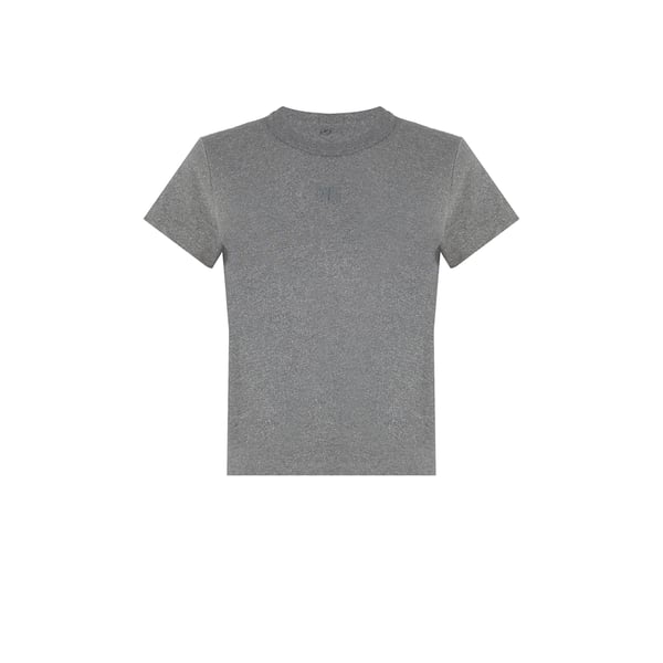 t-shirt en jersey à paillettes