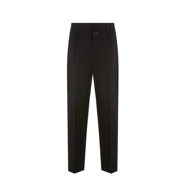 Pantalon à pinces en coton