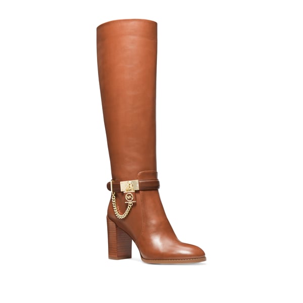 Bottes hautes en cuir