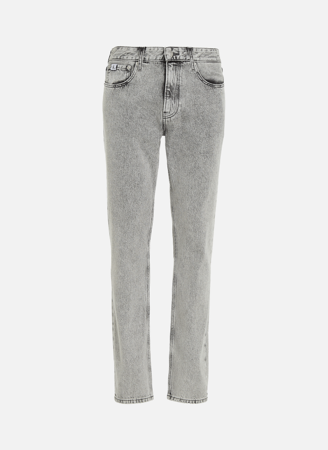 CALVIN KLEIN slim cotton jeans