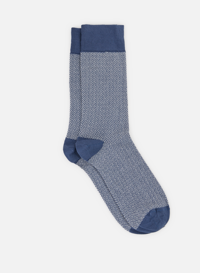 DORÉ DORÉ printed high socks