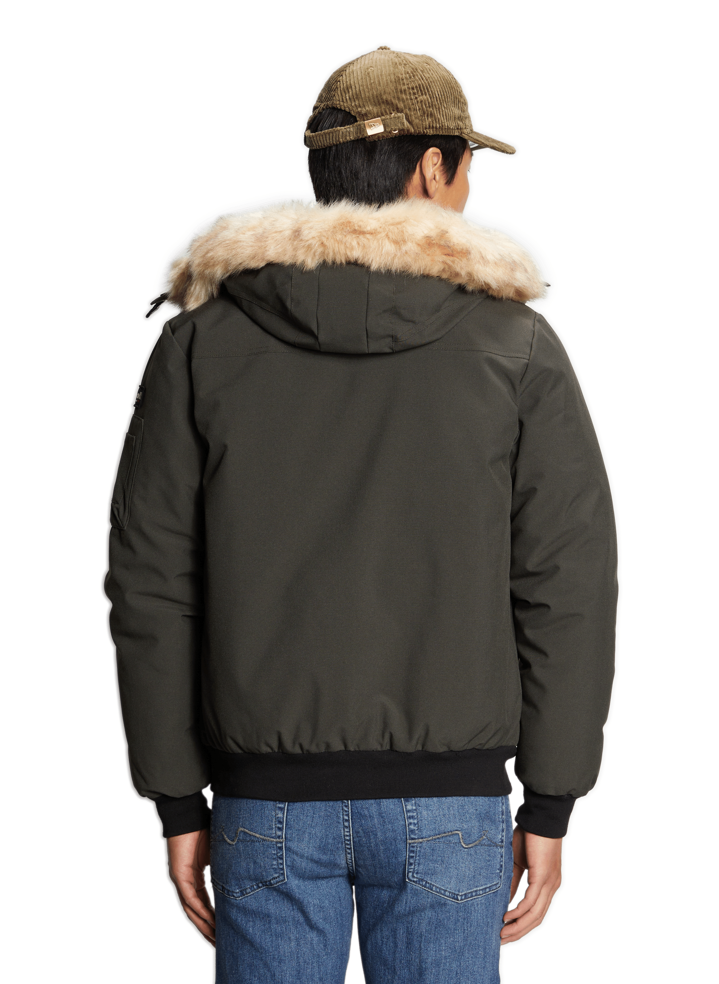 Keyburn Mantel SCHOTT Khaki