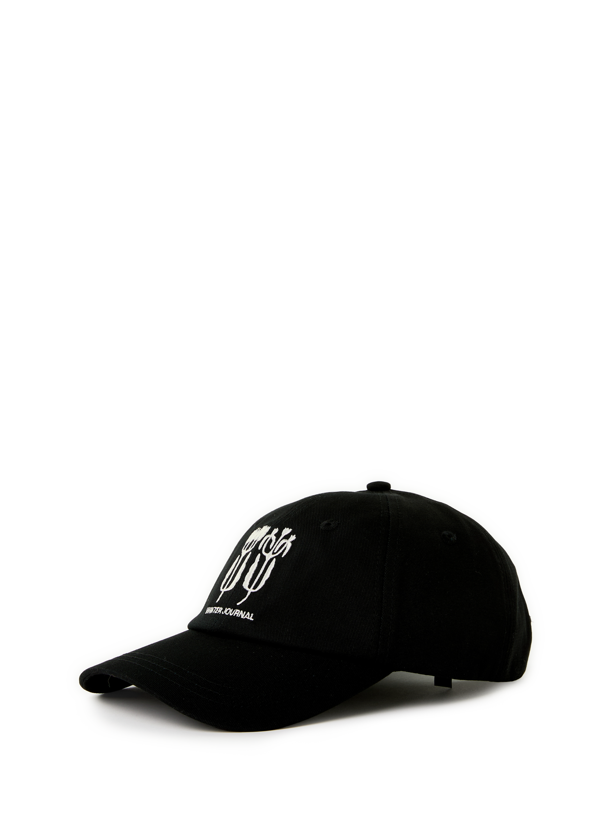 Sajournal cotton cap SAMSOE SAMSOE Black