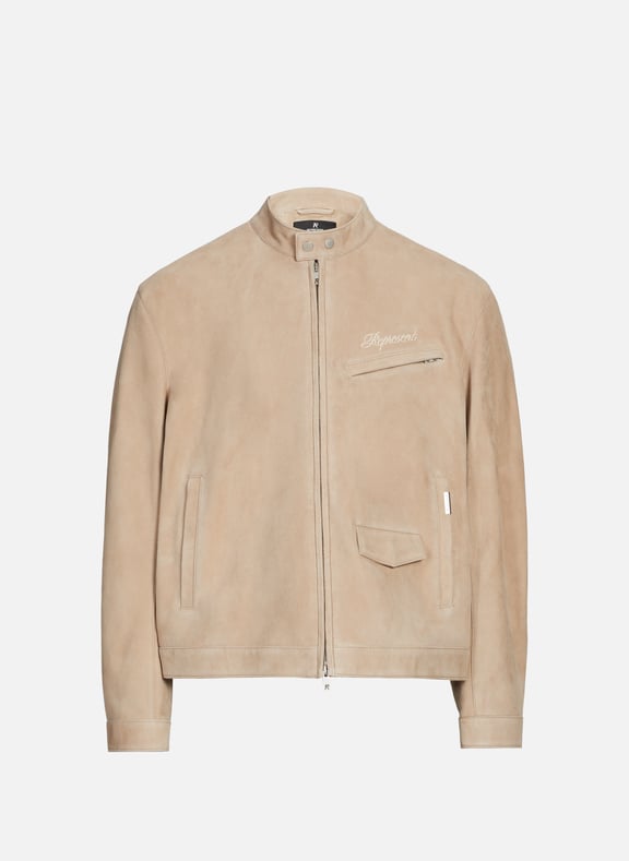 Goat leather jacket Beige by REPRESENT REPRESENT Goat leather jacket Beige