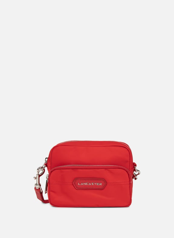 Small reporter bag - Basic Premium Red by LANCASTER LANCASTER Small reporter bag - Basic Premium Red