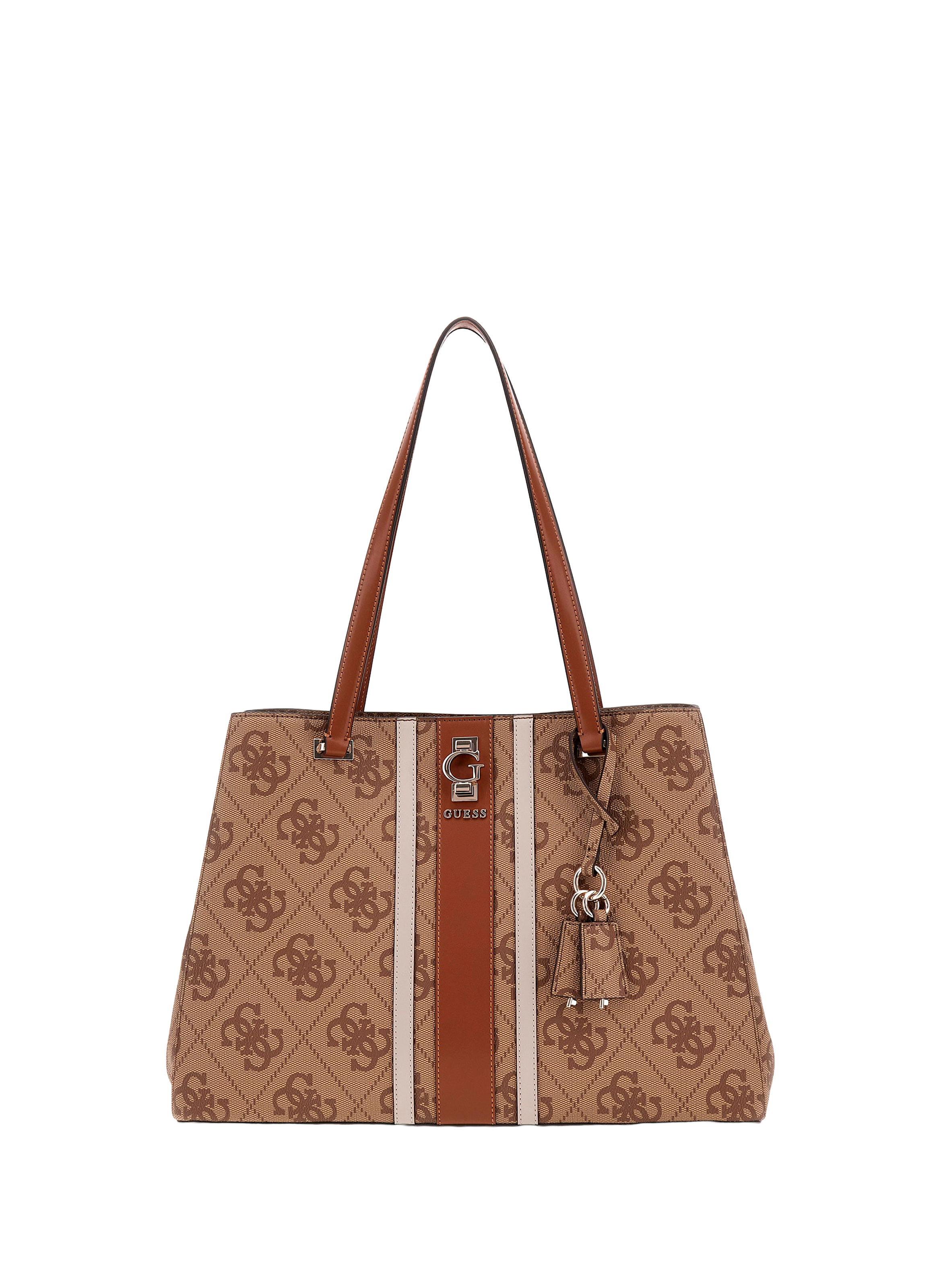 GUESS Sac épaule logotypé Multicolore