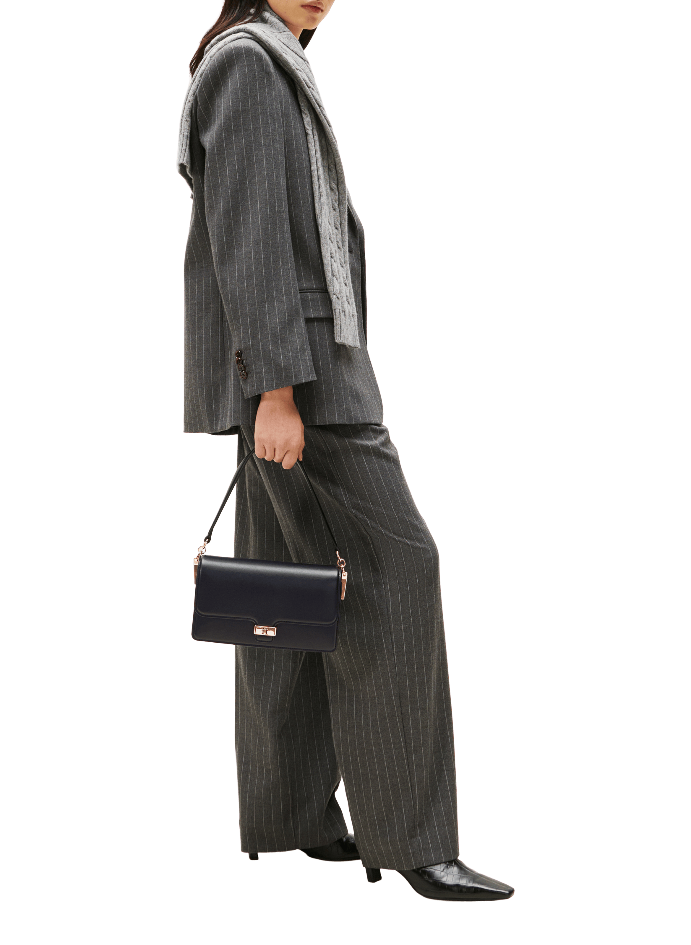 Sac à bandoulière Heritage TOMMY HILFIGER Noir