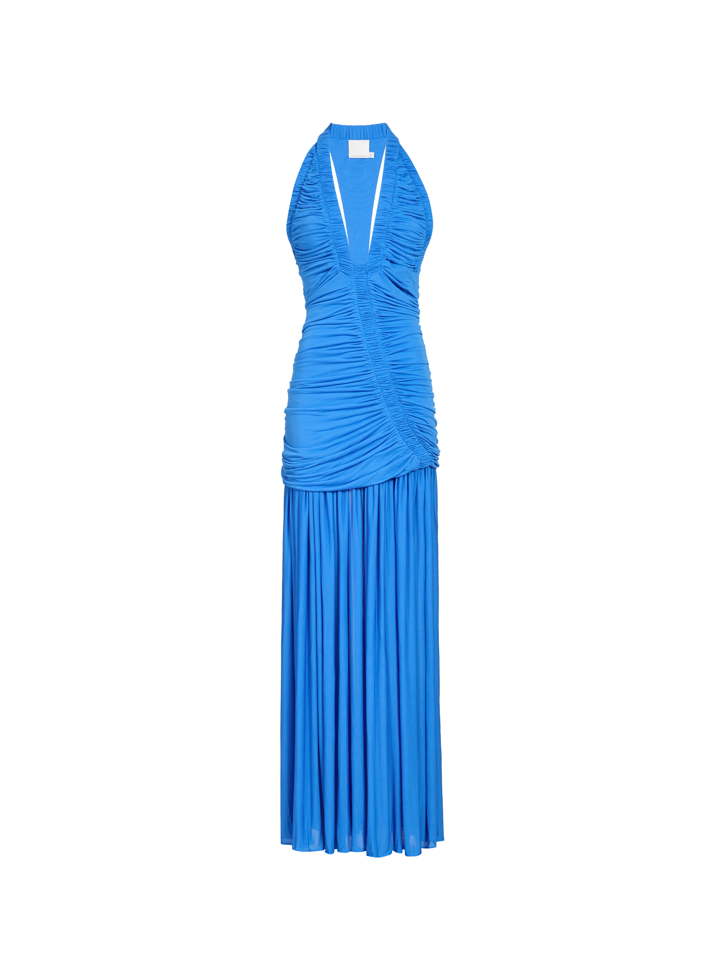 Robe plissée CHRISTOPHER ESBER Bleu