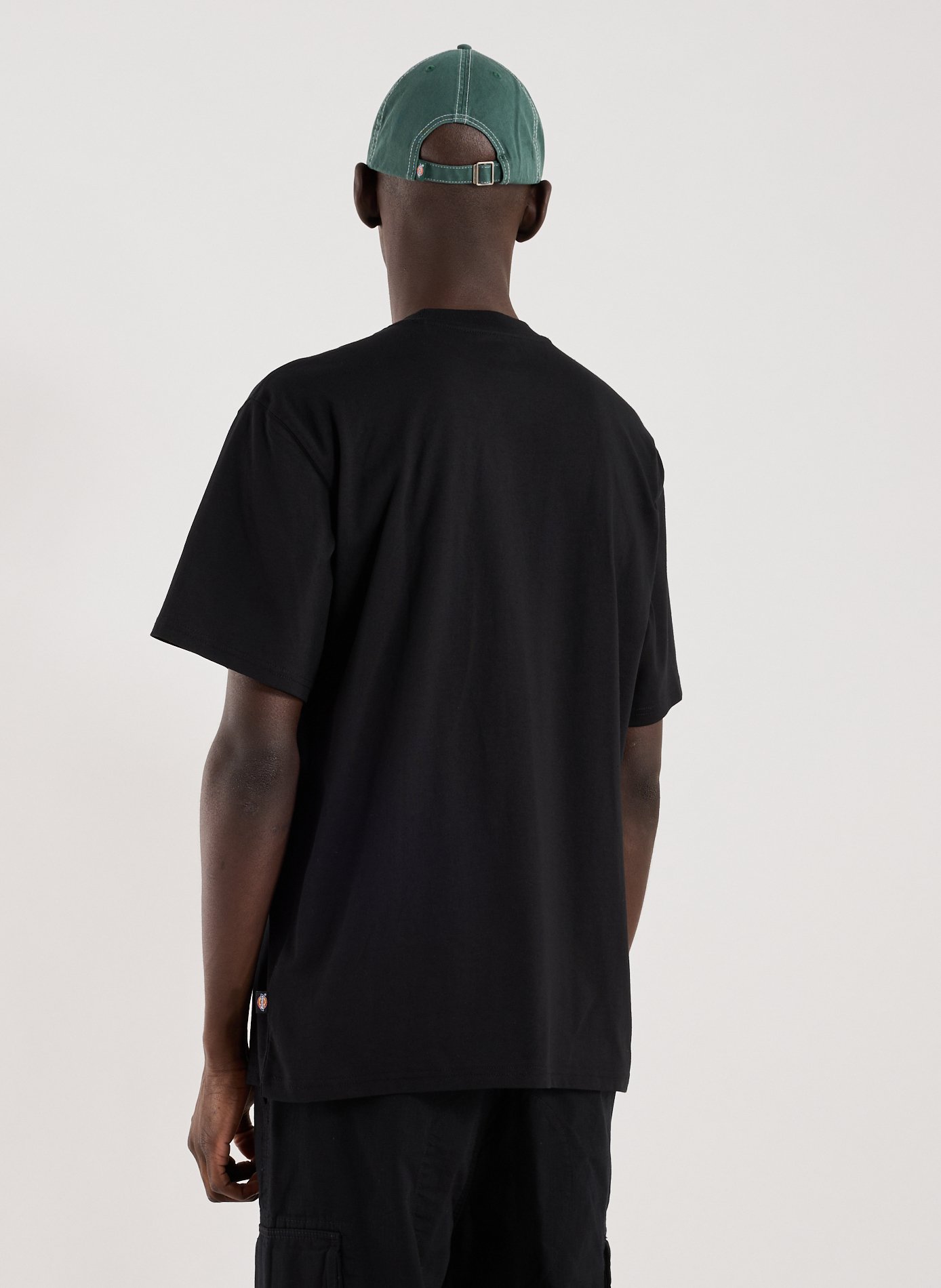 Straight-fit cotton T-shirt DICKIES Black