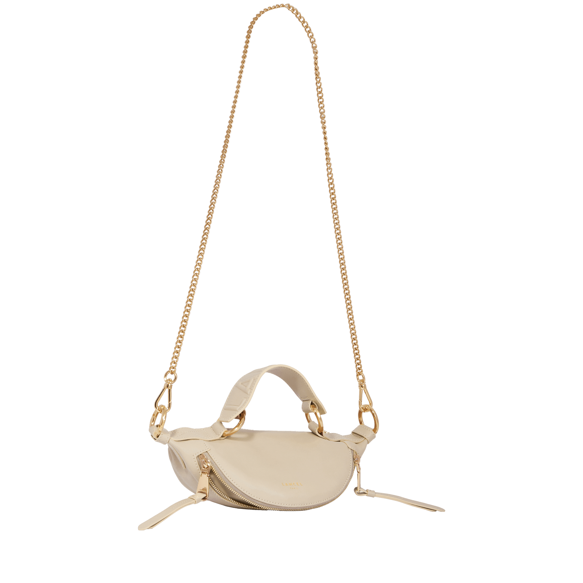 Mini sac porté croisé - origami de lancel Beige