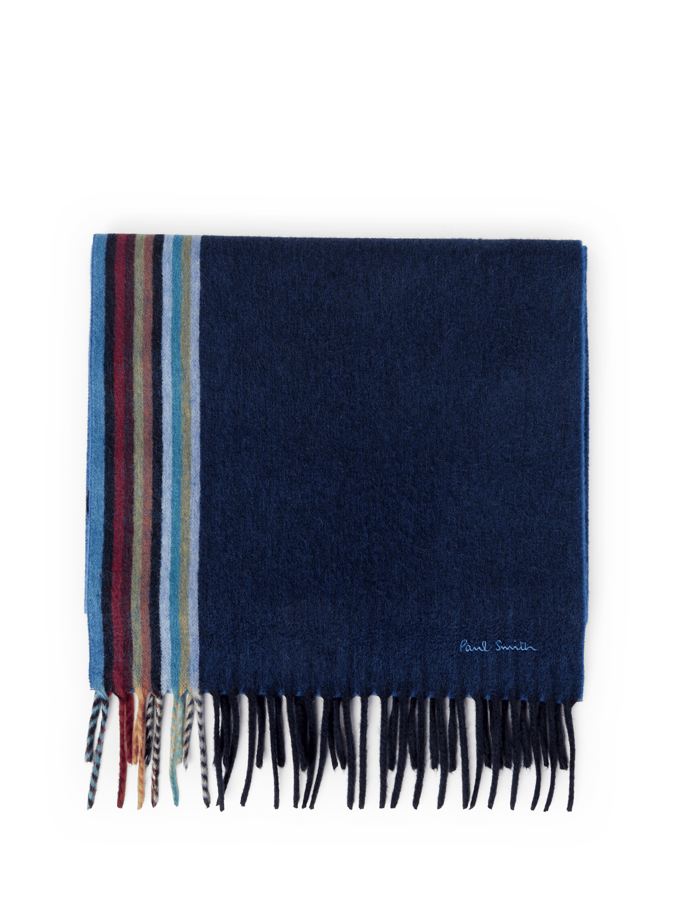 PAUL SMITH Echarpe en cachemire  Bleu