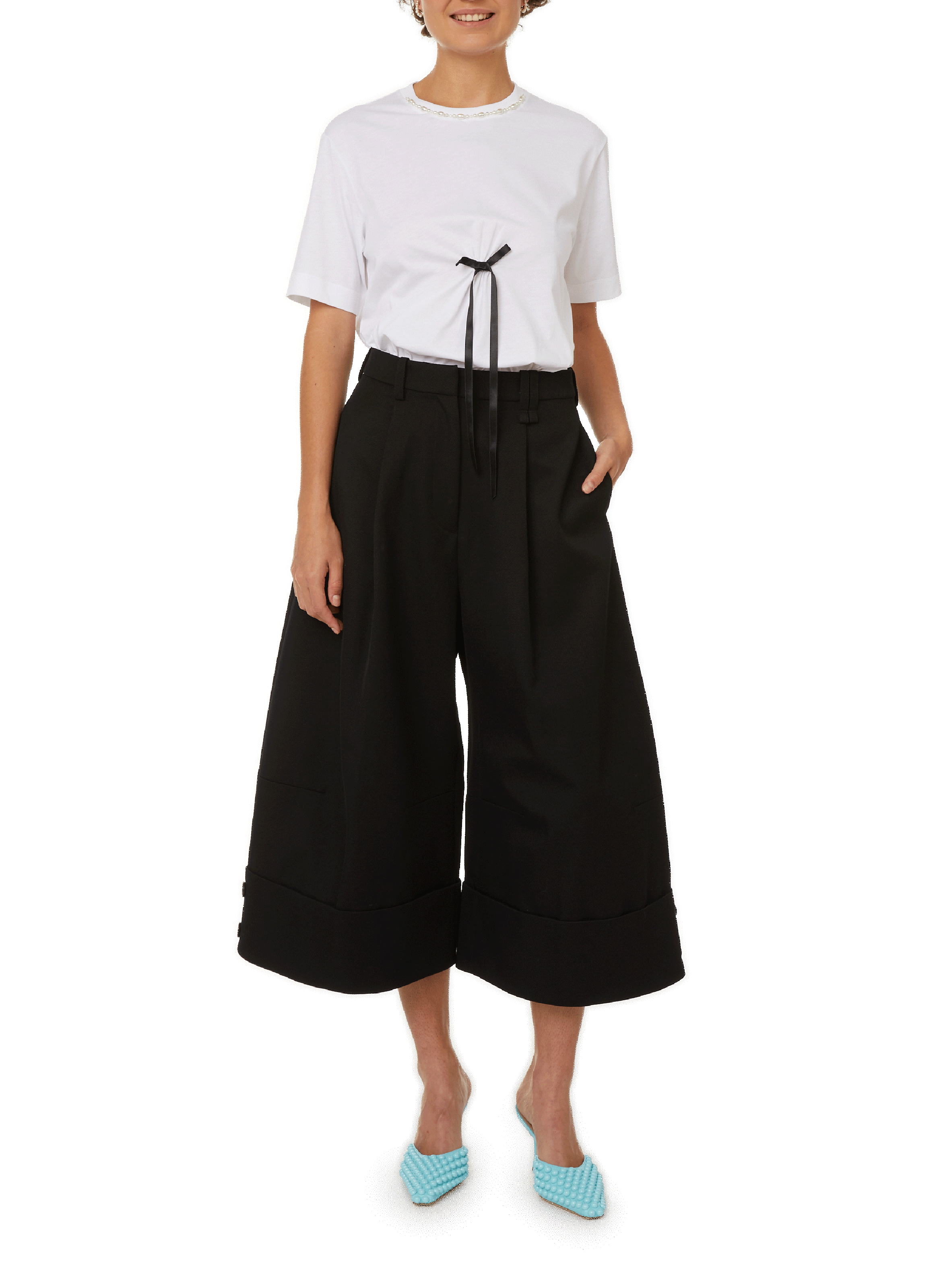 Boucles d'oreille à perles  RAGBAG Doré