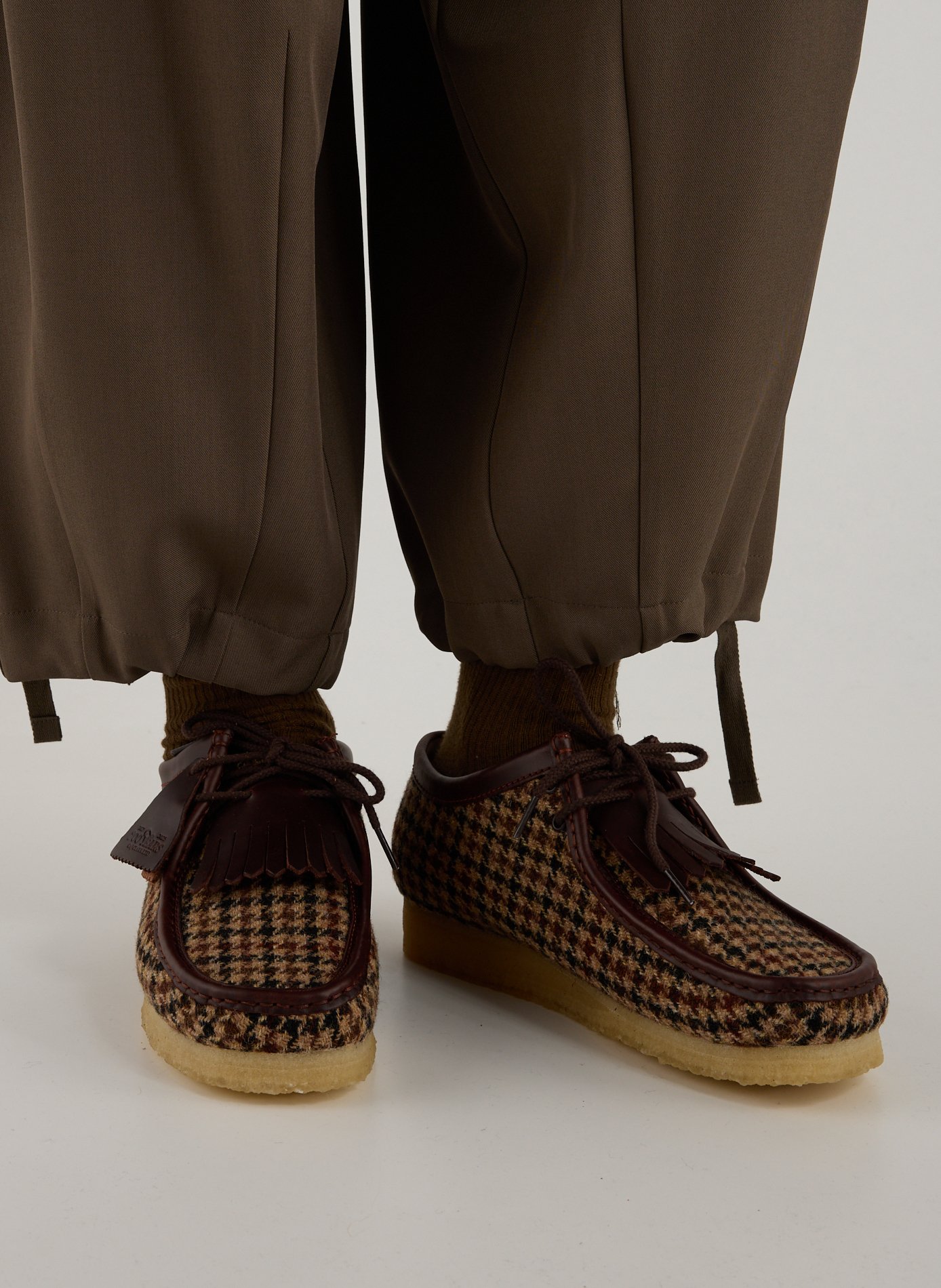 Wallabee tweed derbies CLARKS Multicolour