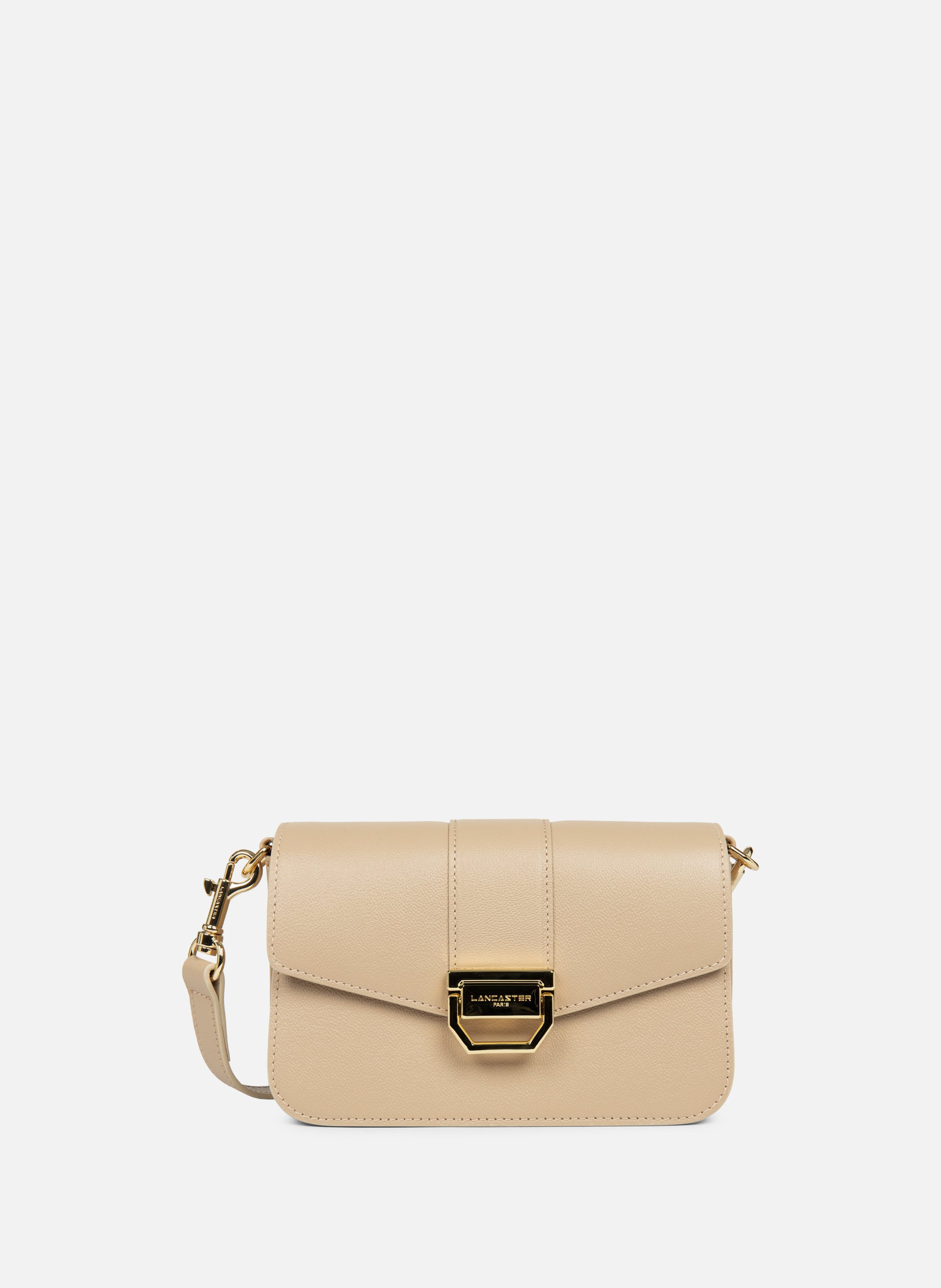 LANCASTER Small crossbody bag - Valor Beige