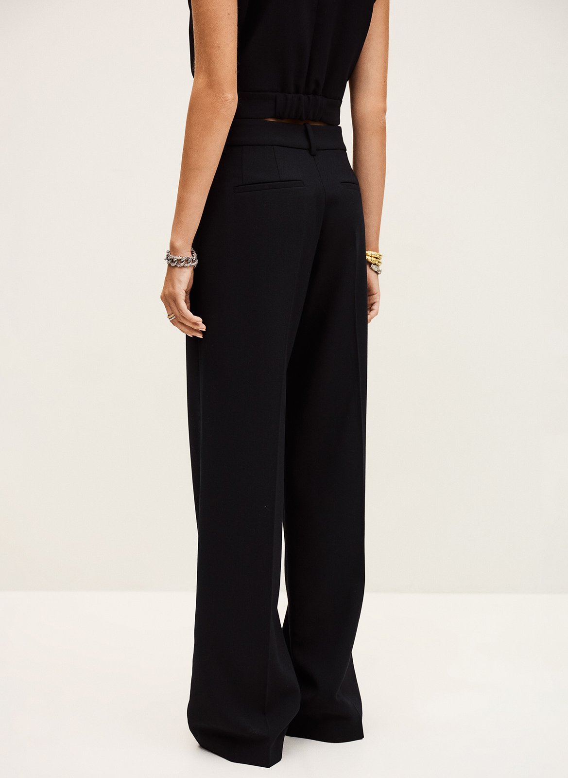 Pantalon large nistachio BA&SH Bleu