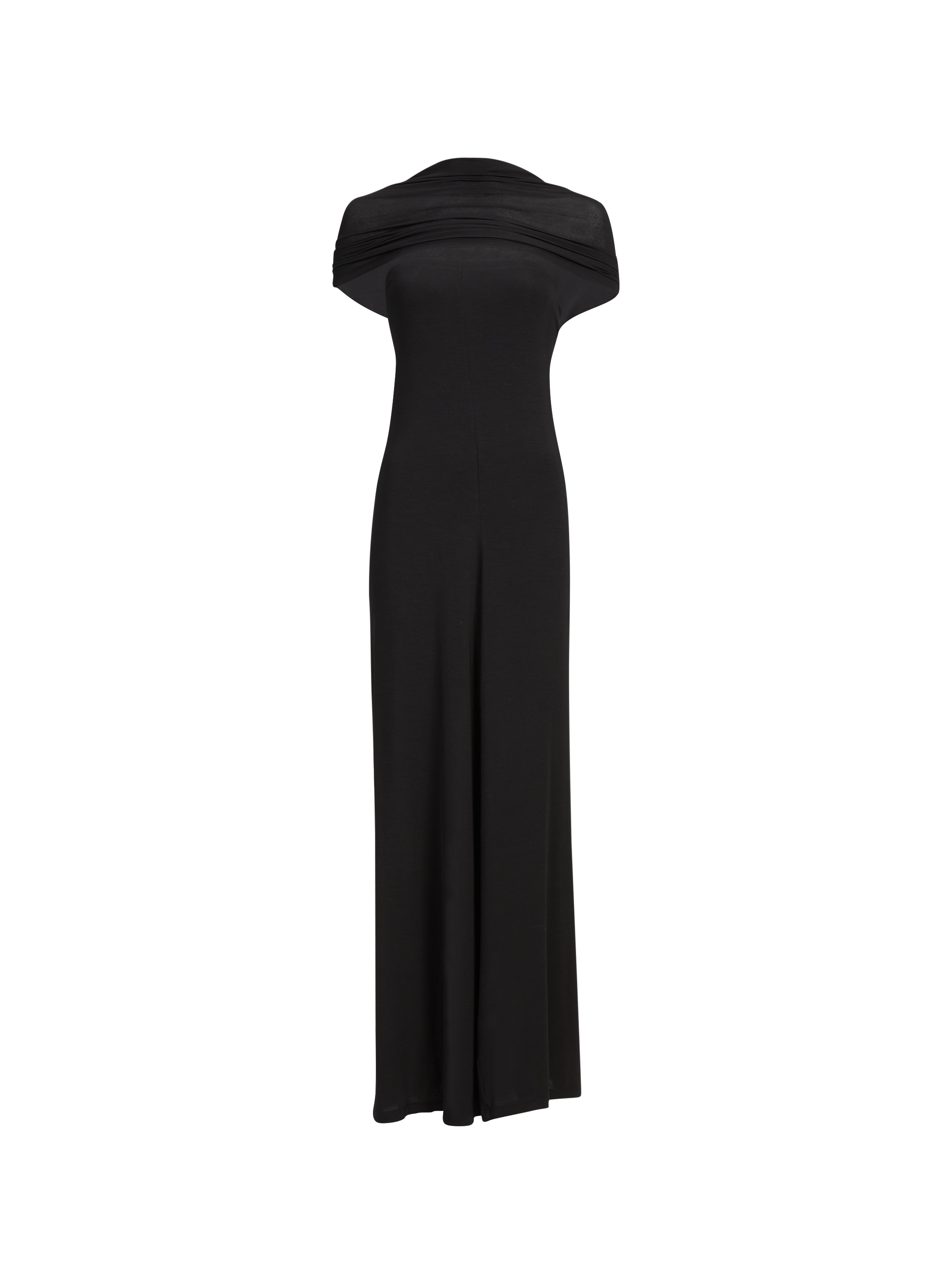 Robe bustier drapée HELMUT LANG Noir