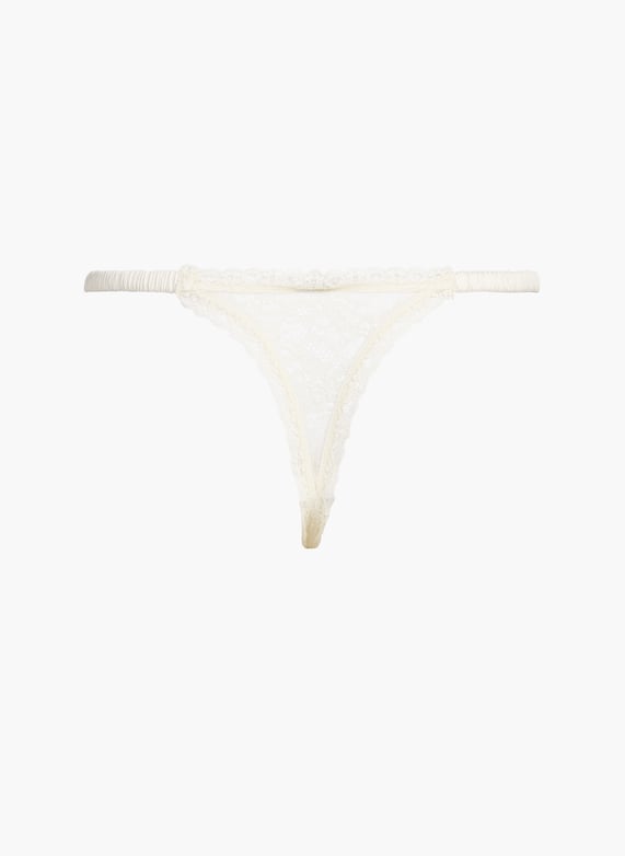 String roomie en dentelle Beige Love stories - Femme | Printemps.com