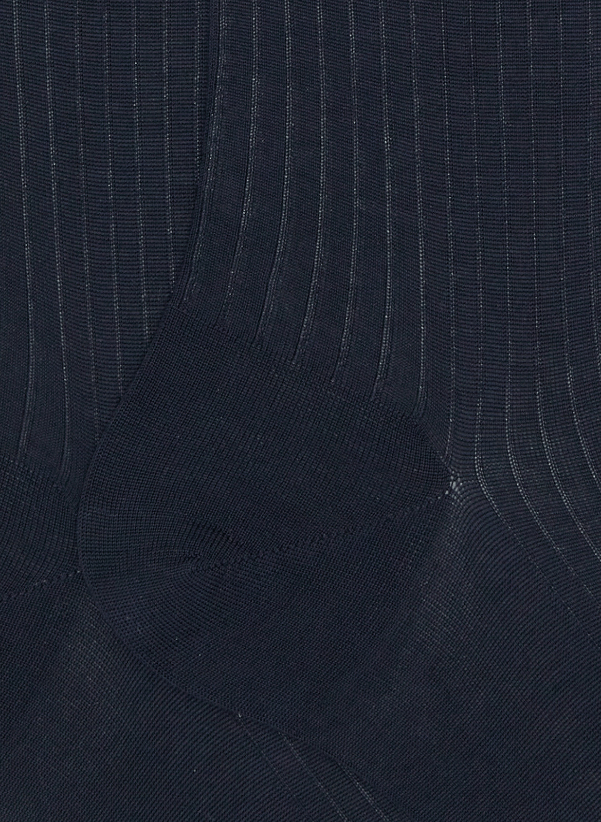 Mi-bas côtelés en coton  DORÉ DORÉ Bleu