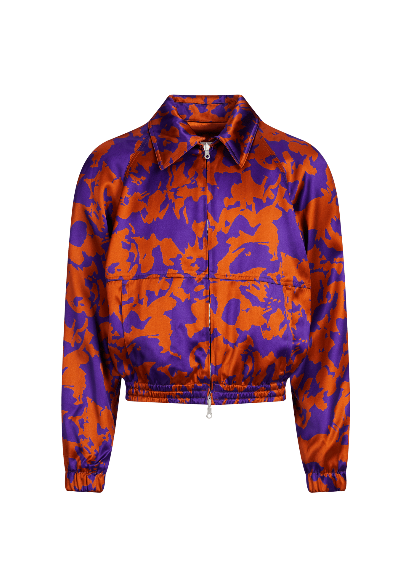 Jacket with classic collar and print DRIES VAN NOTEN Multicolour