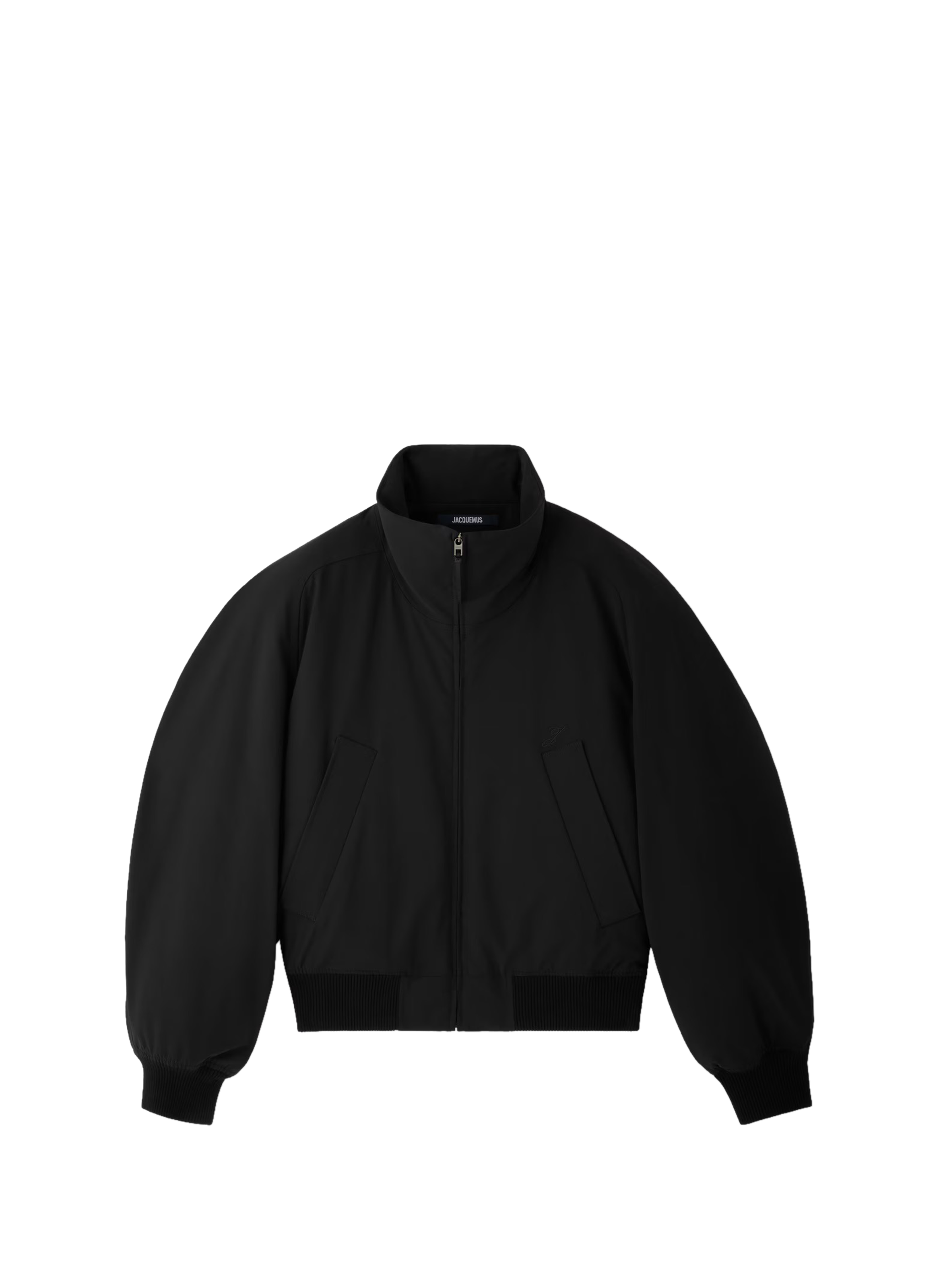 Le bomber Aero à col montant JACQUEMUS Noir